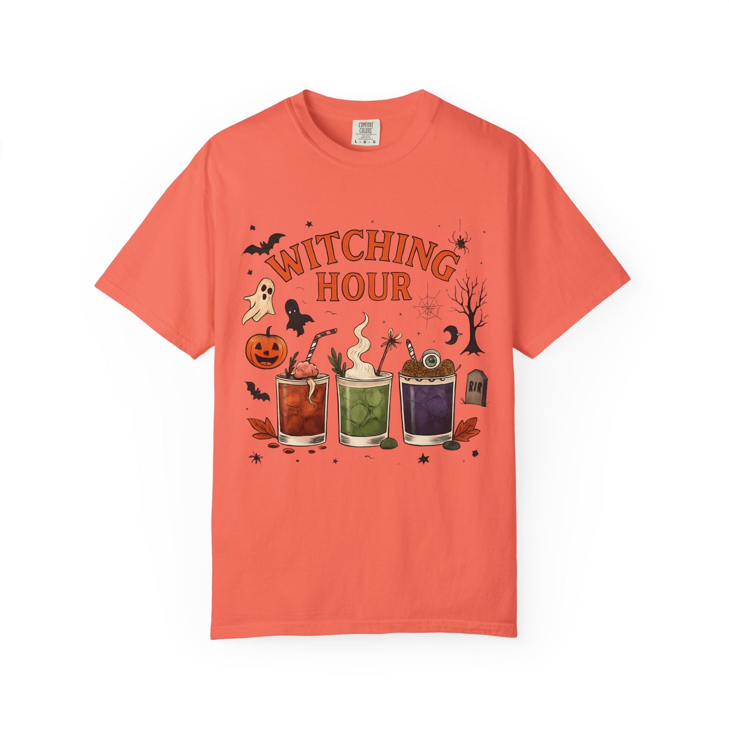 Witching Hour Cocktails T-Shirt | Halloween Apparel