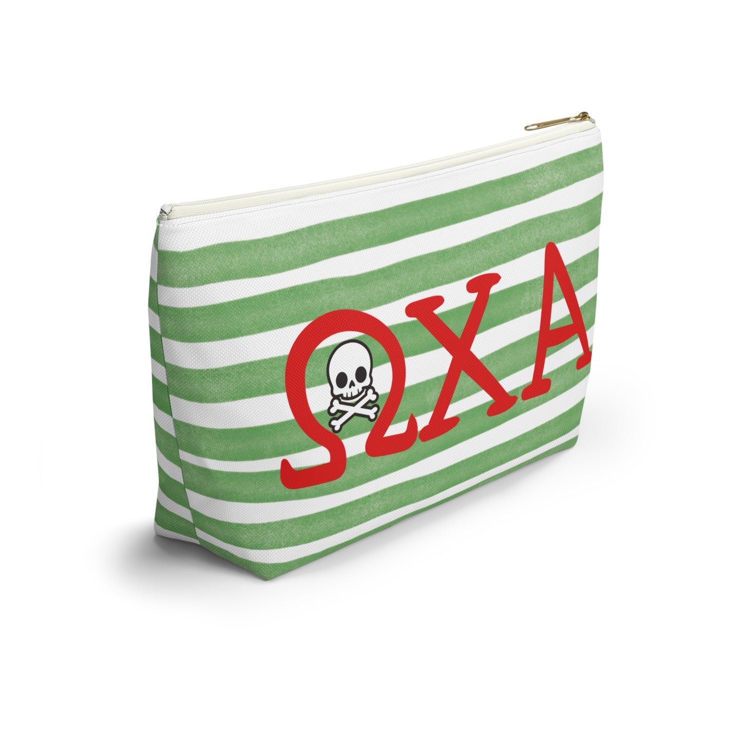 Alpha Chi Omega Stylish Accessory Pouch, Perfect for School, Travel, Organization, Gift for Friends, Makeup Bag, Pencil Case
