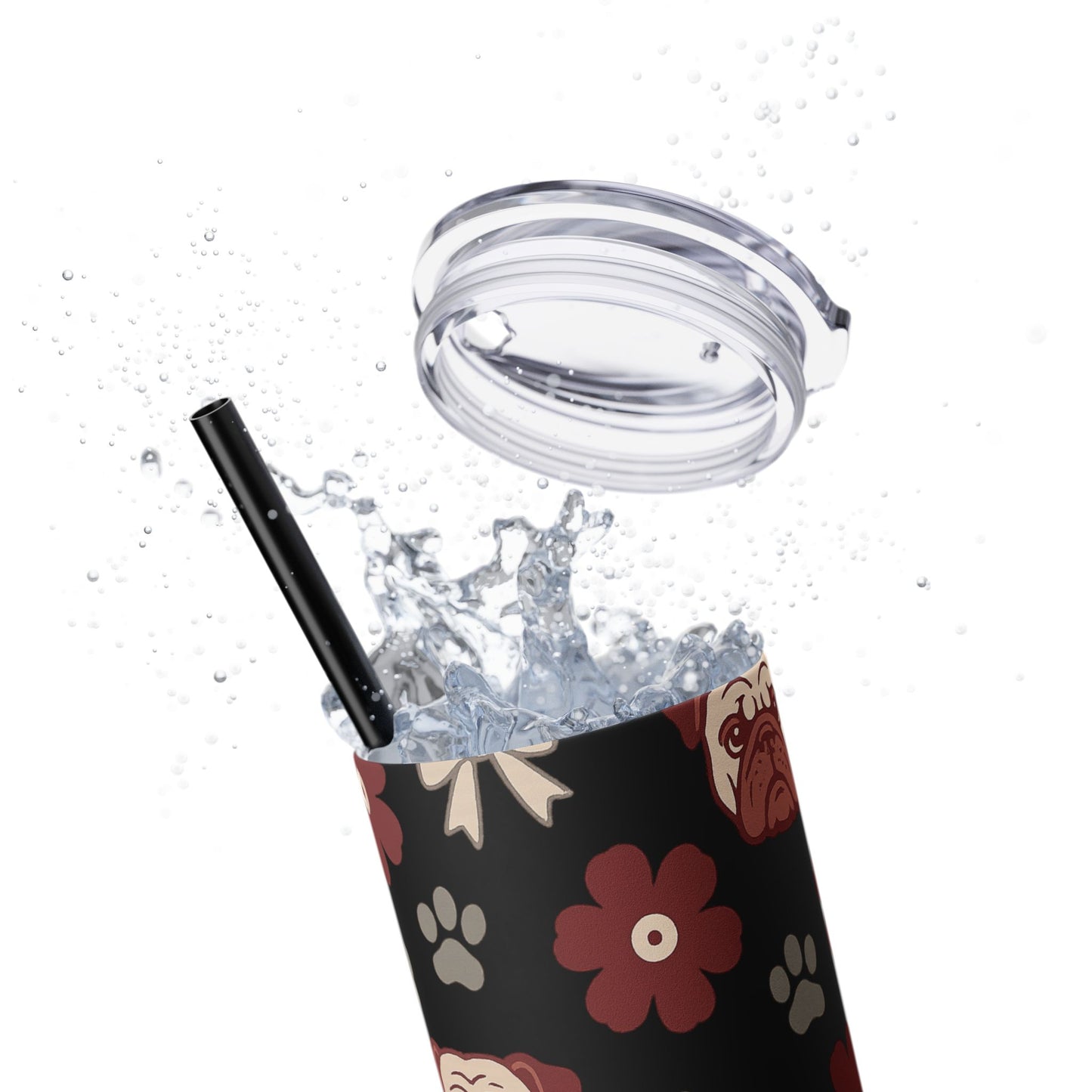 MS Bulldogs Skinny Tumbler, Graduation Gift, Mississippi Game Day, Go Dogs, Starkville, MS.