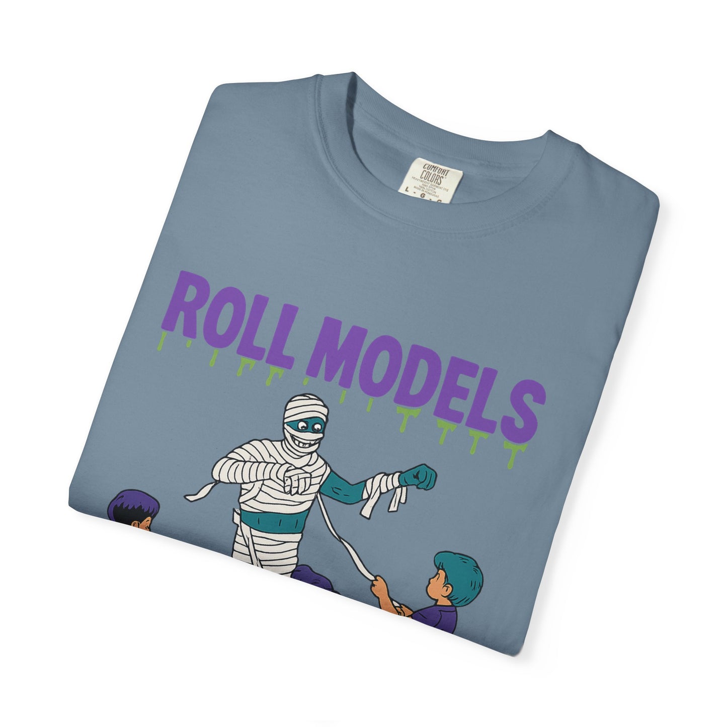 Mummy Roll Models T-Shirt, Cute Halloween Shirt, Kids Costume Tee, Family Fun Outfit, Retro Graphic Top, Vintage Style Tee