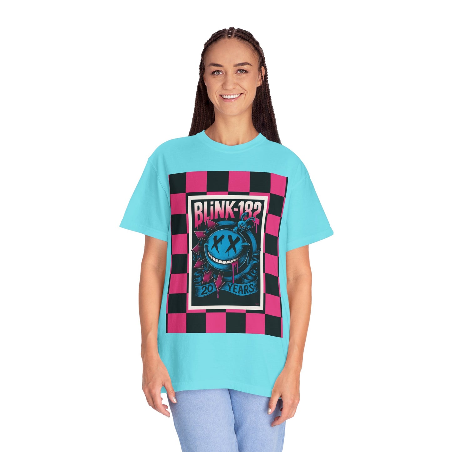Blink-182 20 Years Unisex T-shirt, Music Tee, Vintage Graphic Shirt, Band Merch, Festival Wear, Concert Outfit