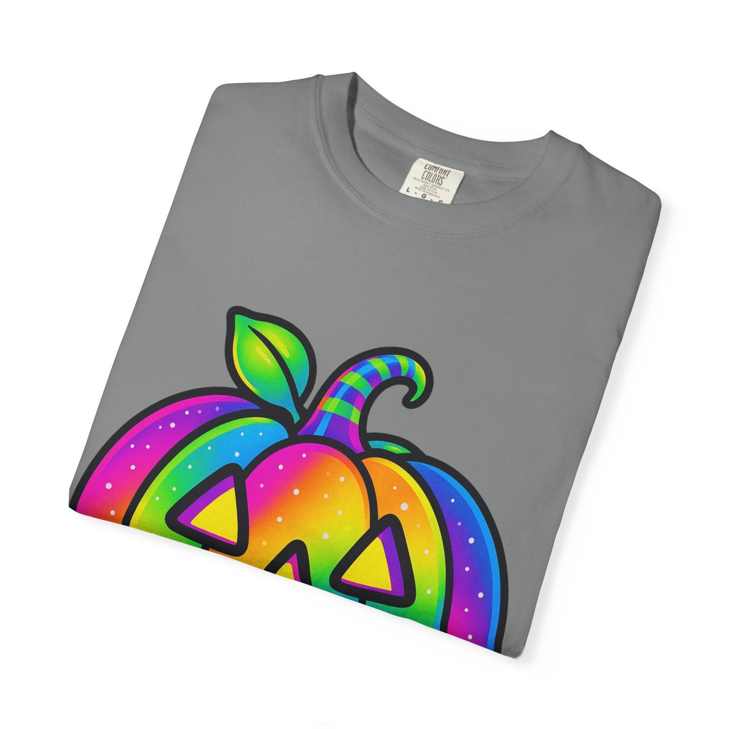 Colorful Pumpkin T-shirt for Halloween