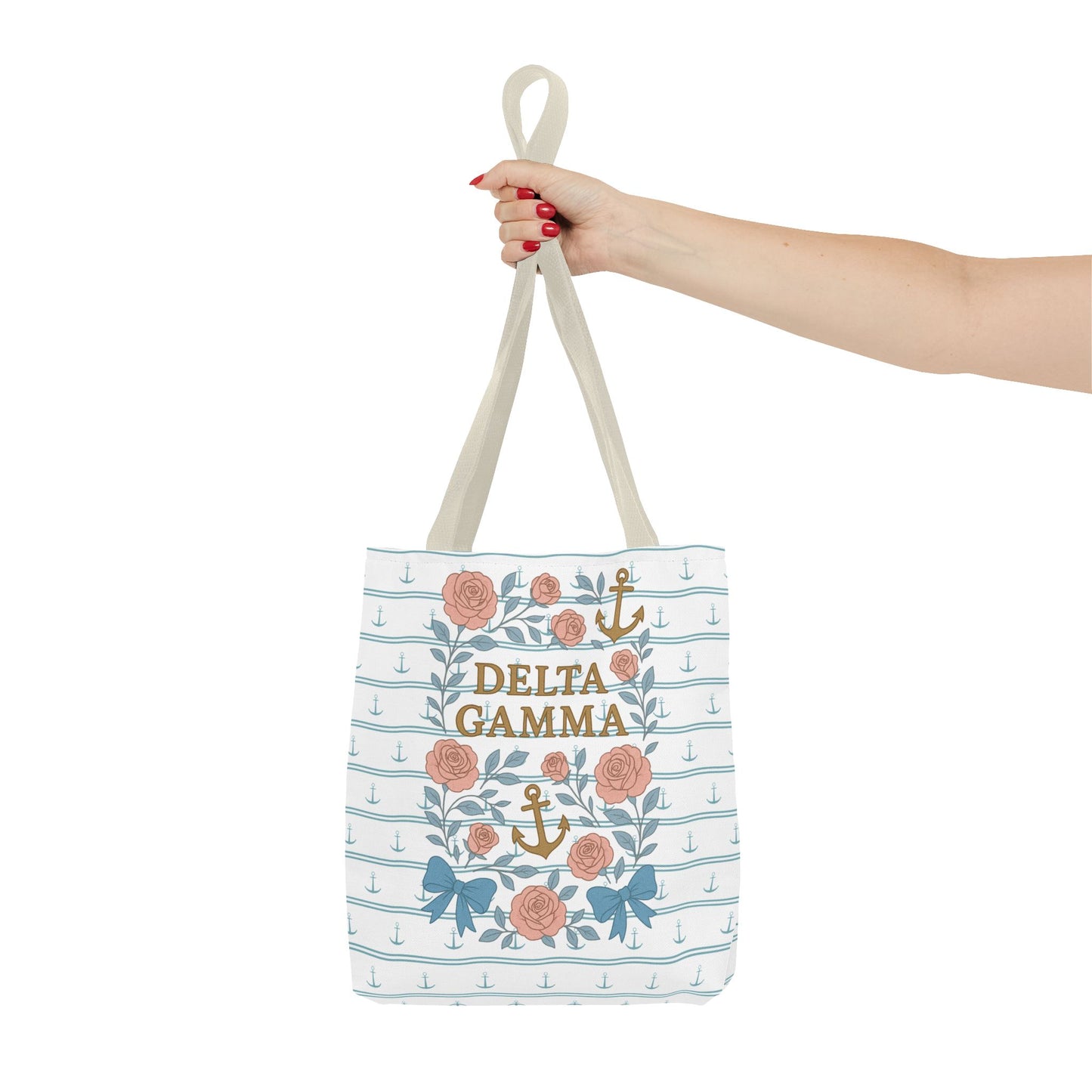 Floral Tote Bag - Delta Gamma Sisterhood Gift