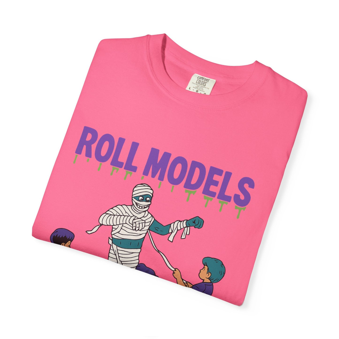 Mummy Roll Models T-Shirt, Cute Halloween Shirt, Kids Costume Tee, Family Fun Outfit, Retro Graphic Top, Vintage Style Tee