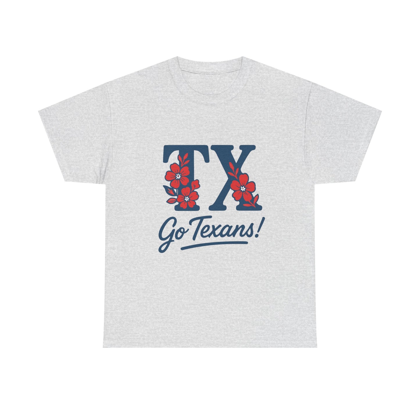 Texas Pride Unisex Cotton Tee | Go Texans! T-Shirt, Casual Wear, Game Day Shirt, Gift for Fans, Spring/Summer Style