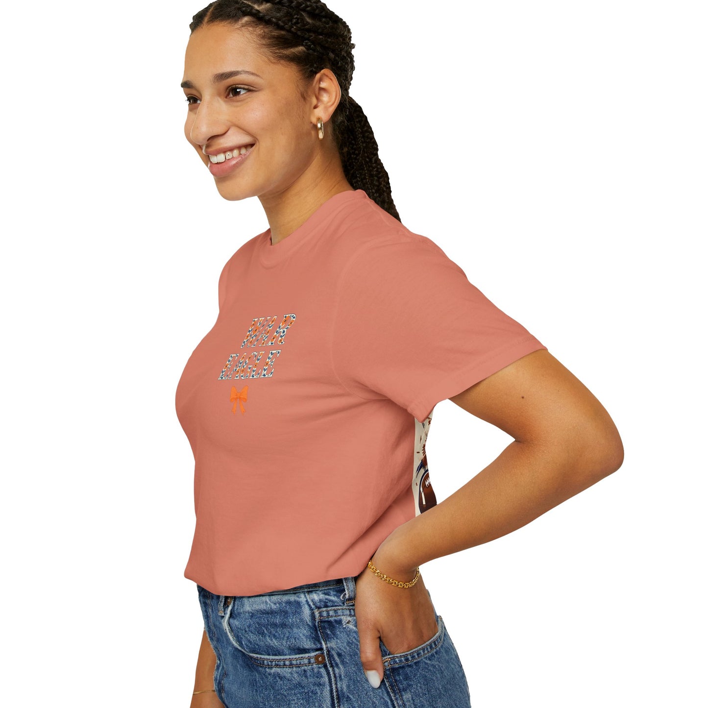 War Eagle Tiger Walk Unisex T-Shirt, Casual Tee, College Apparel, Game Day Shirt, Sports Fan Gear, Gift for Auburn Fans