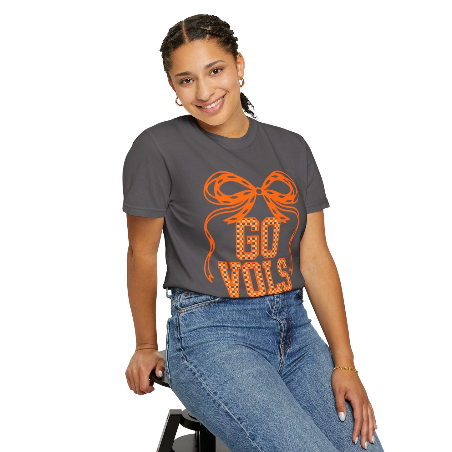 Rocky TOp Cheerful Garment-Dyed T-Shirt for Fans | Perfect for Game Day, Sports Events, Tailgating, Birthdays, Casual Wear