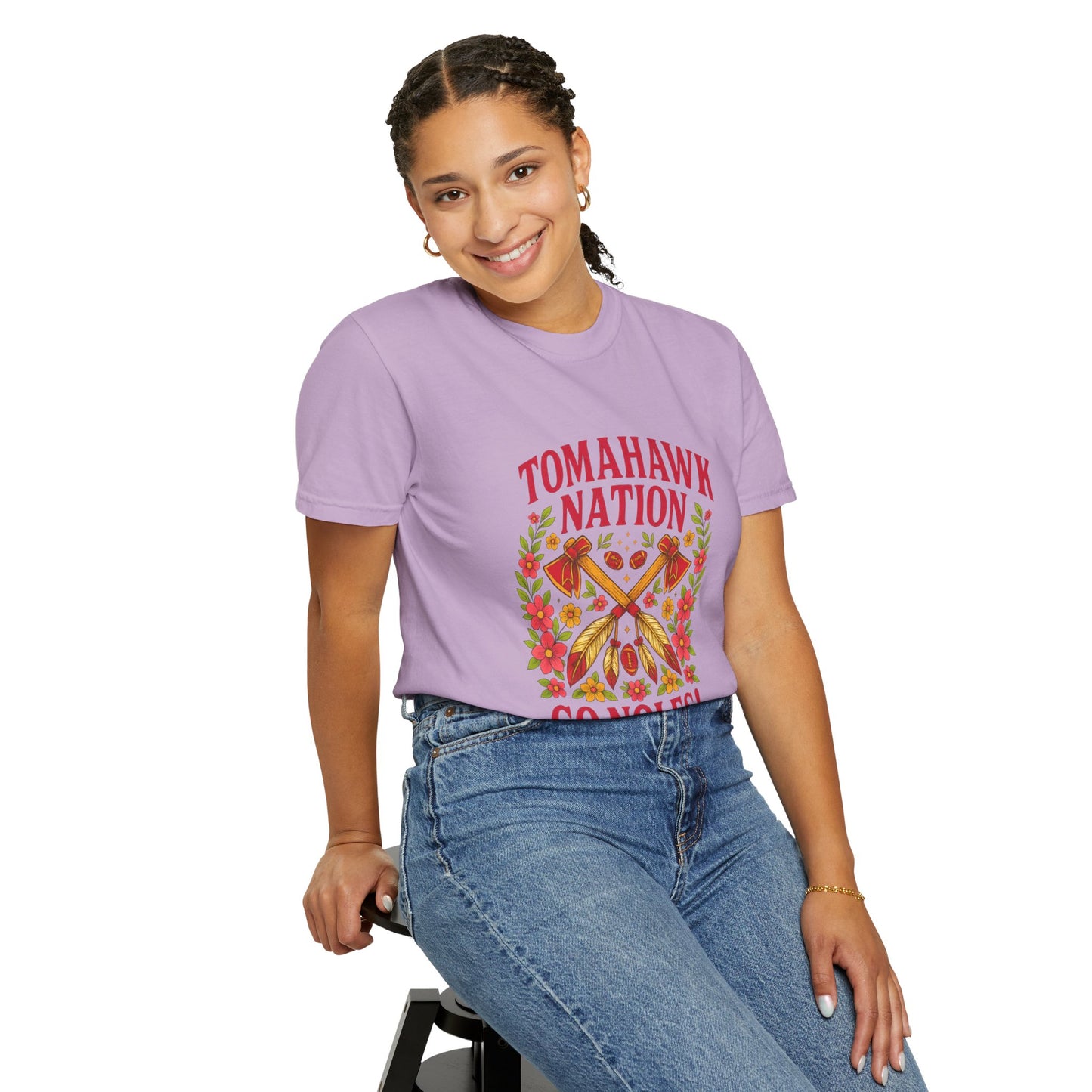 Tomahawk Nation Unisex T-shirt | Go Noles Vintage Style Tee, Perfect for Game Day, College Spirit Wear, Football Fans, Sports Apparel