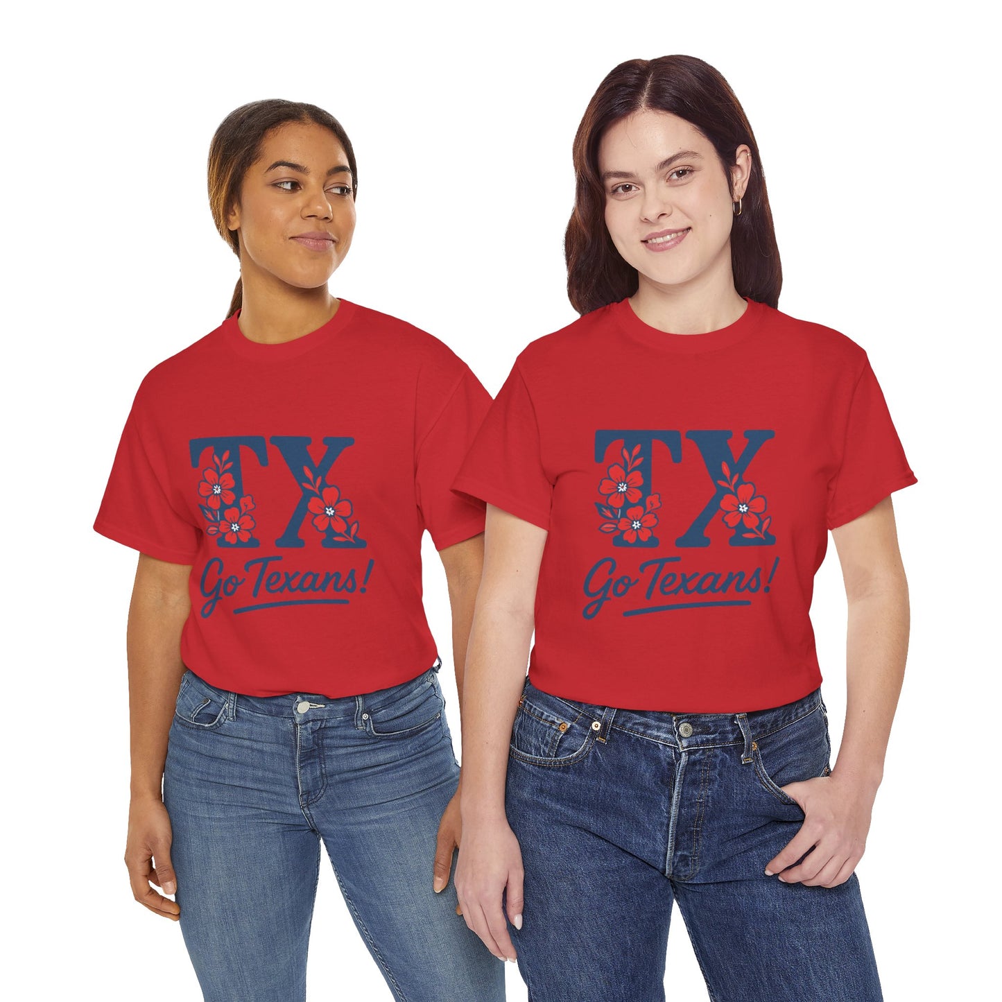 Texas Pride Unisex Cotton Tee | Go Texans! T-Shirt, Casual Wear, Game Day Shirt, Gift for Fans, Spring/Summer Style