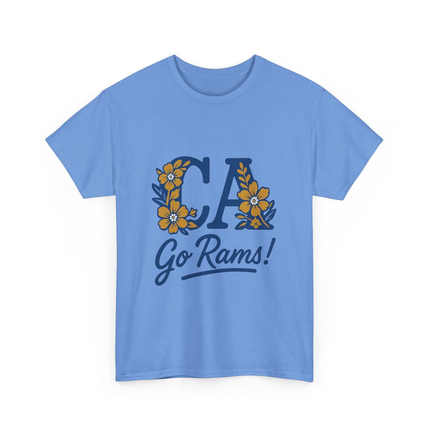 CA Rams Floral Tee