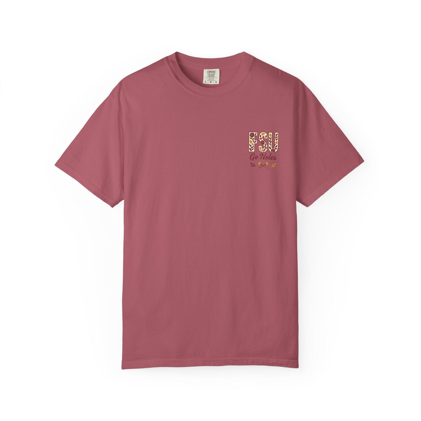 Tomahawk Nation T-Shirt, Unisex College Football Tees, Garment-Dyed Fan Apparel, Go Noles Spirit Wear, Game Day Outfit