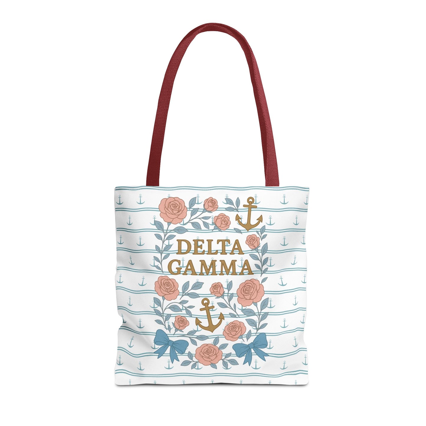 Floral Tote Bag - Delta Gamma Sisterhood Gift