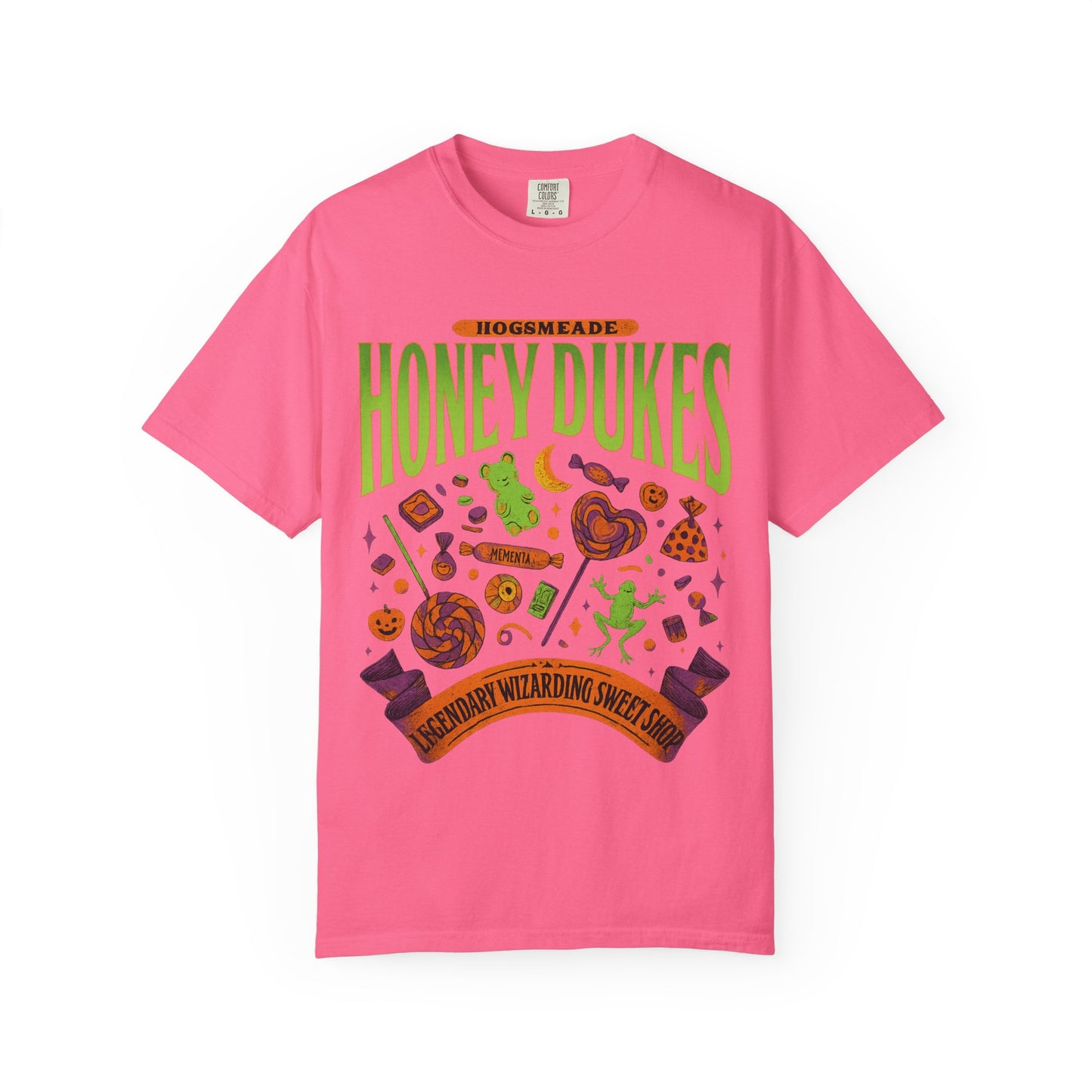 Honey Dukes Wizarding T-Shirt | Unisex Garment-Dyed Tee, Perfect for Fans, Gifts, Celebrations, Cosplay, and Everyday Wear