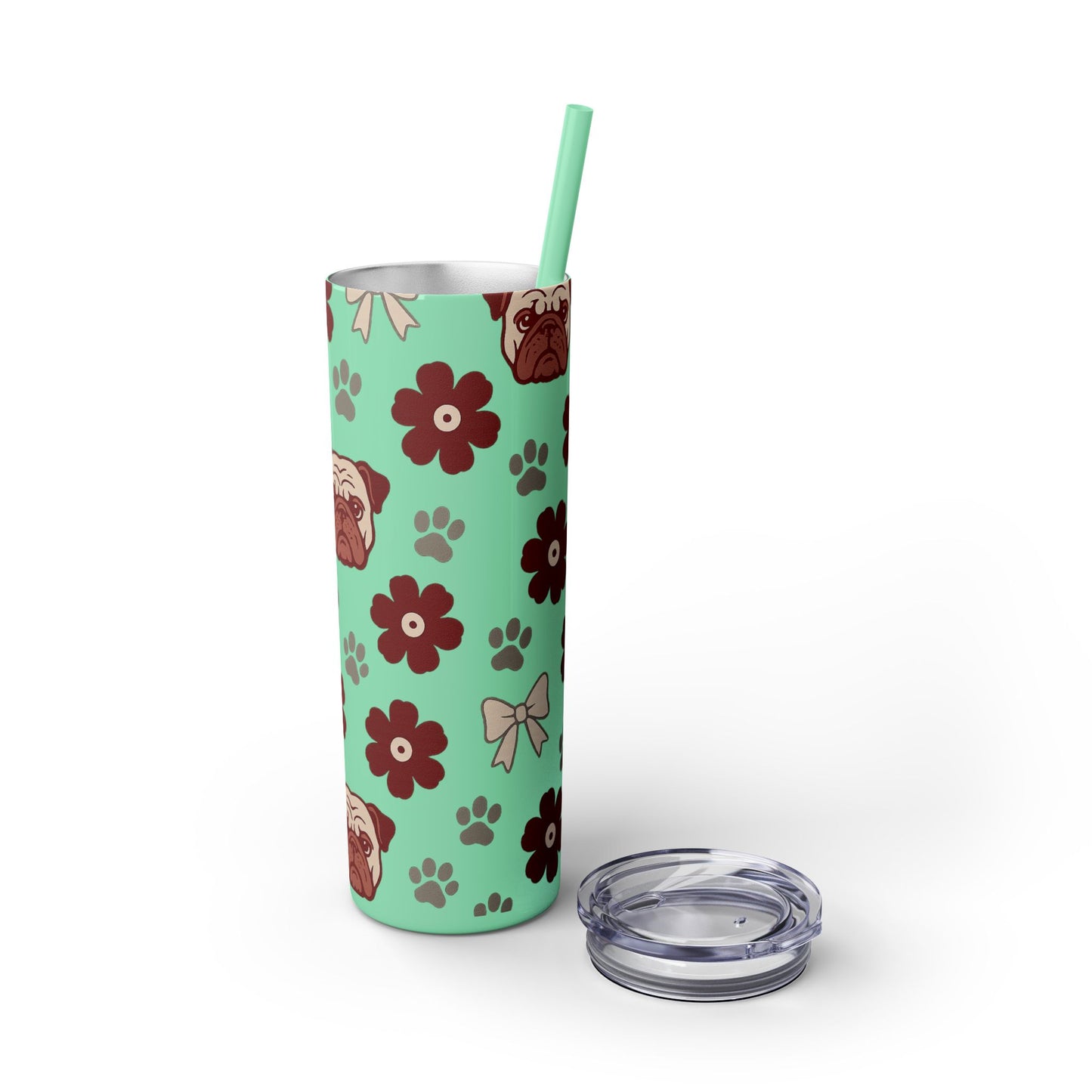 MS Bulldogs Skinny Tumbler, Graduation Gift, Mississippi Game Day, Go Dogs, Starkville, MS.