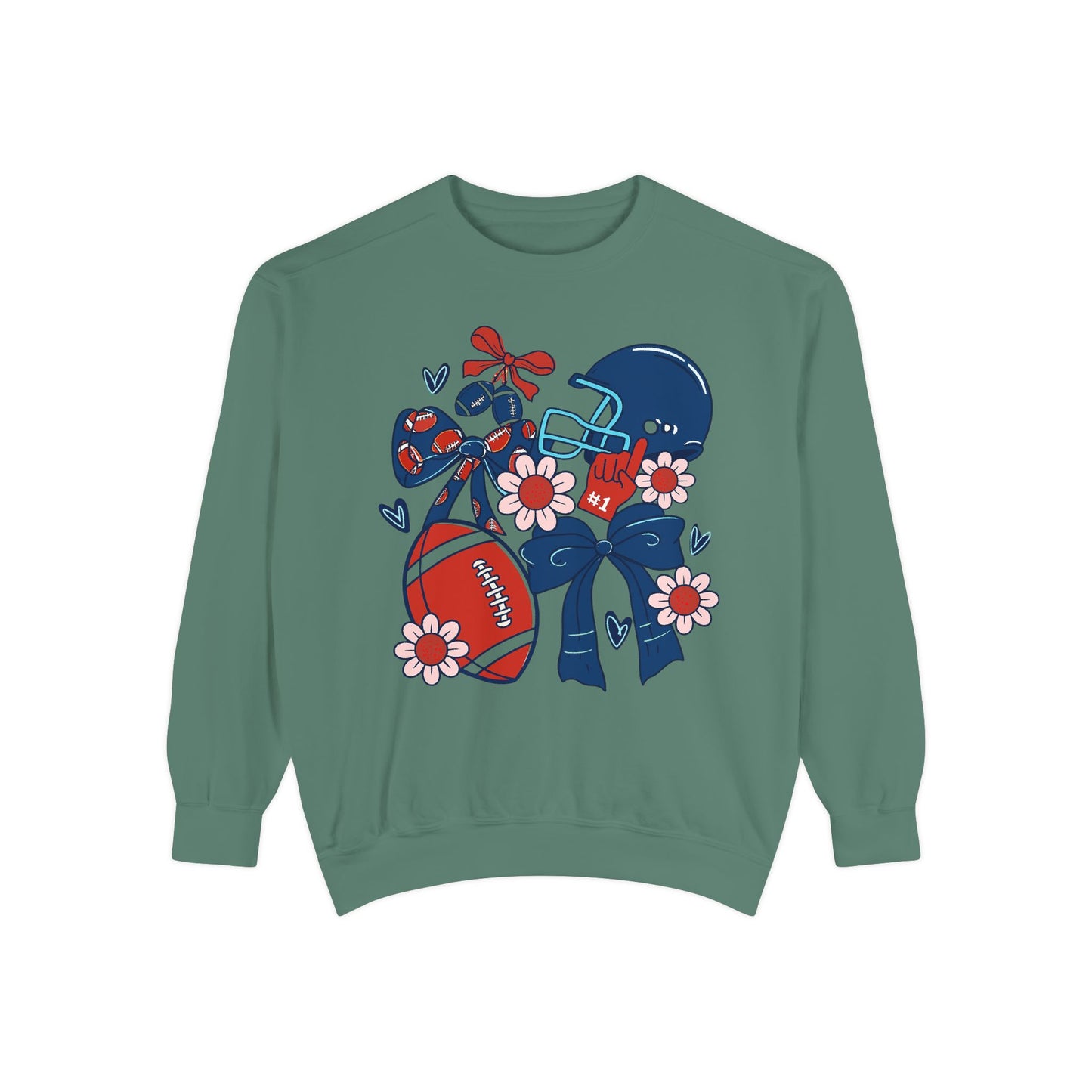 Football Game Day Unisex Sweatshirt - Comfort Colors