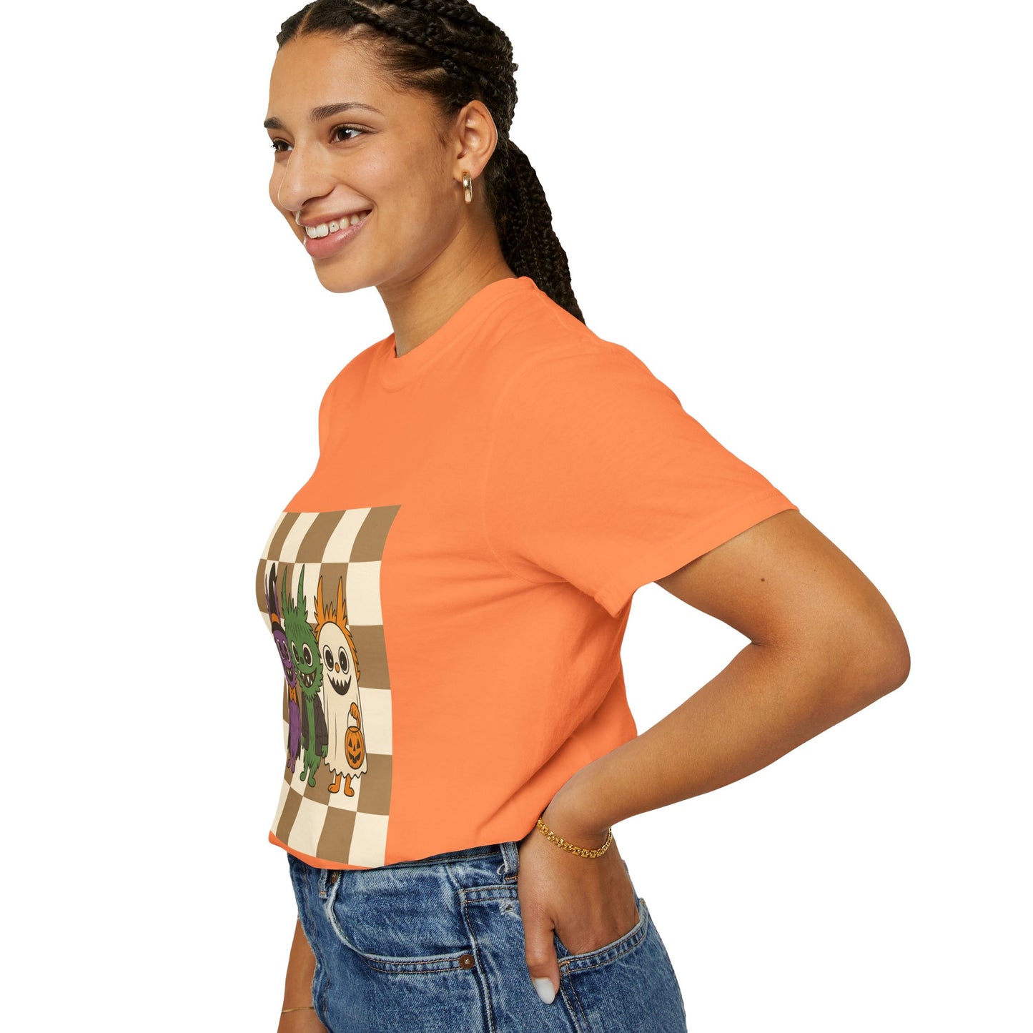 Cute Halloween Monster T-Shirt, Spooky Graphic Tee, Fall Apparel, Unisex Shirt, Trick or Treat, Halloween Party Outfit