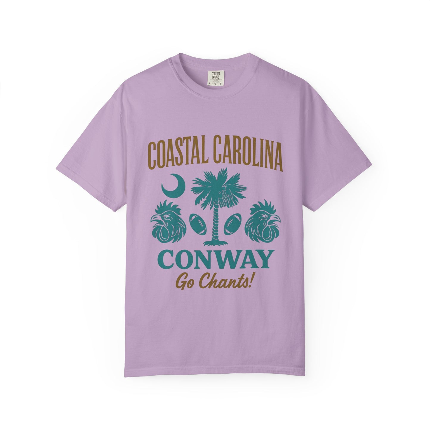 Go Chants T-Shirt, Unisex Garment-Dyed Tee, Beachwear, College Apparel, Summer Vibes