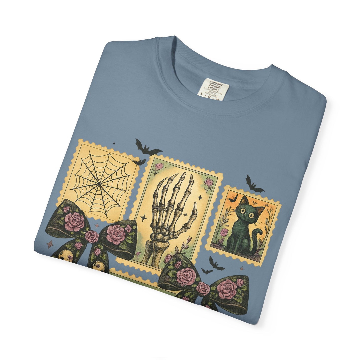 Halloween-Themed Unisex T-Shirt - Spooky Vibes for Fall Celebrations, Ghost Lovers Gift, Costume Party Essential, Cozy Autumn Tee