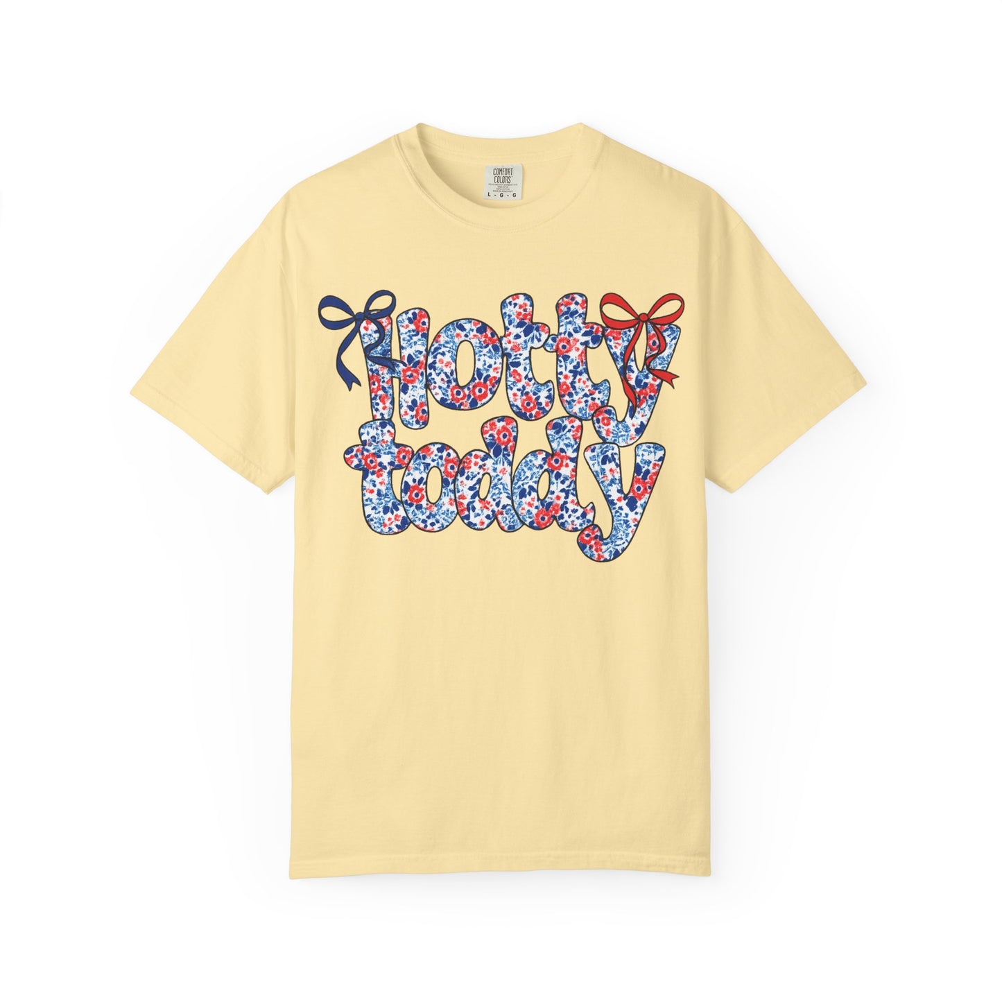 Floral Hotty Toddy Coquette Bow T-Shirt