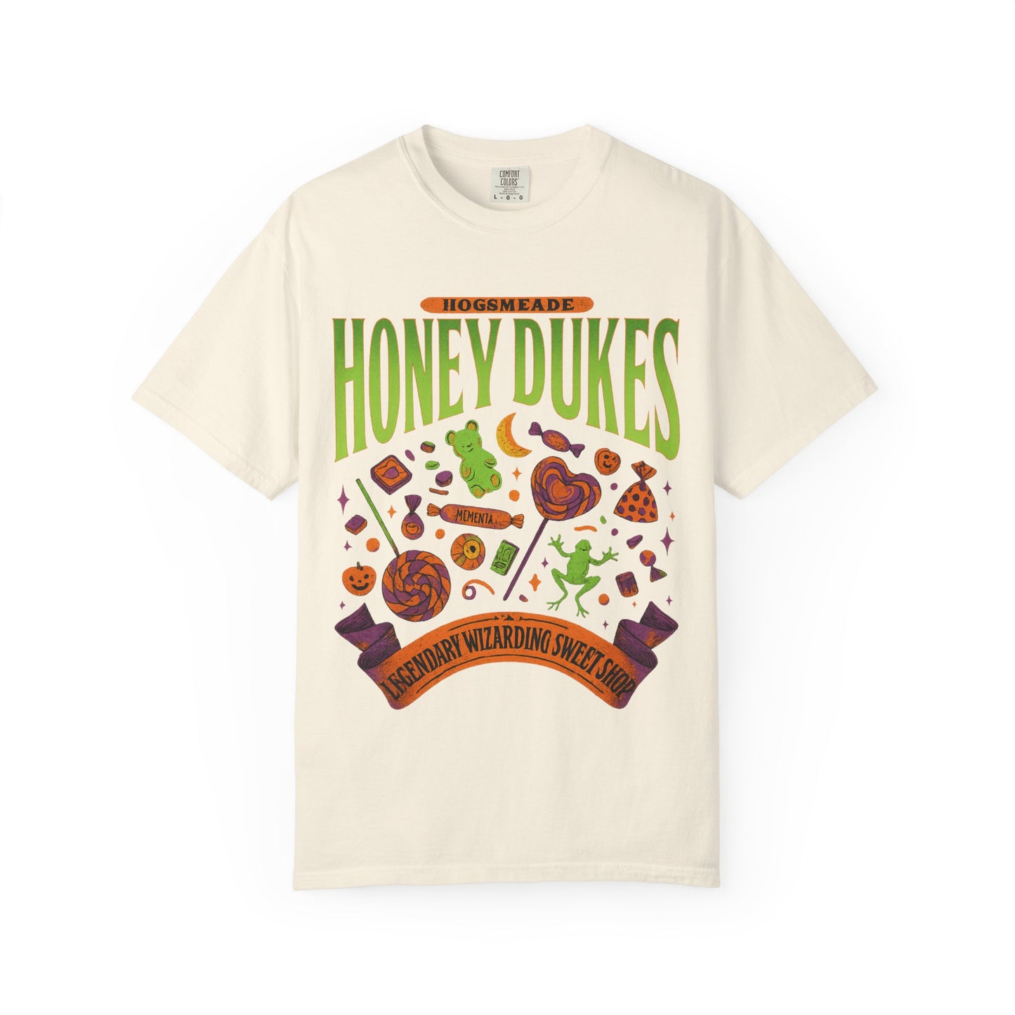 Honey Dukes Wizarding T-Shirt | Unisex Garment-Dyed Tee, Perfect for Fans, Gifts, Celebrations, Cosplay, and Everyday Wear