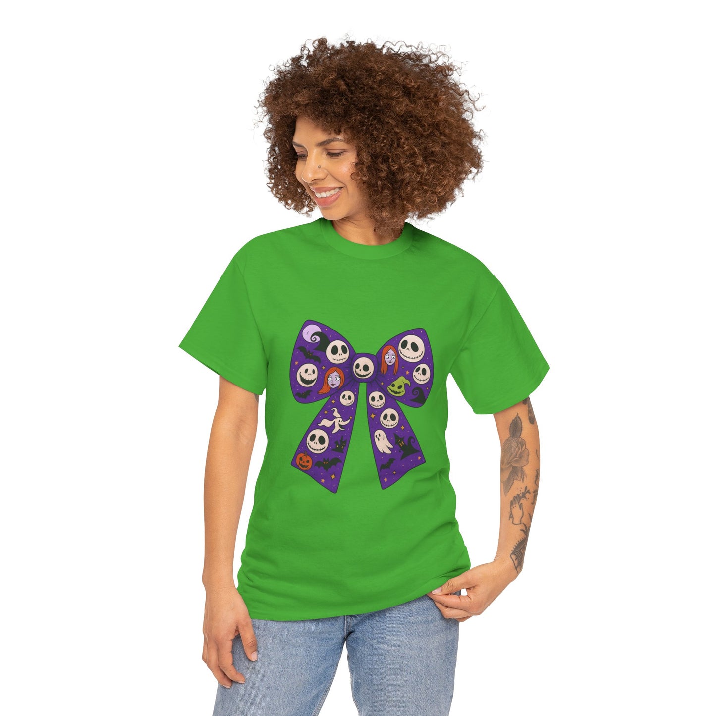 Halloween Themed Unisex Tee, Spooky T-Shirt, Cute Graphic Shirt, Gift for Halloween Lovers, Festive Casual Wear