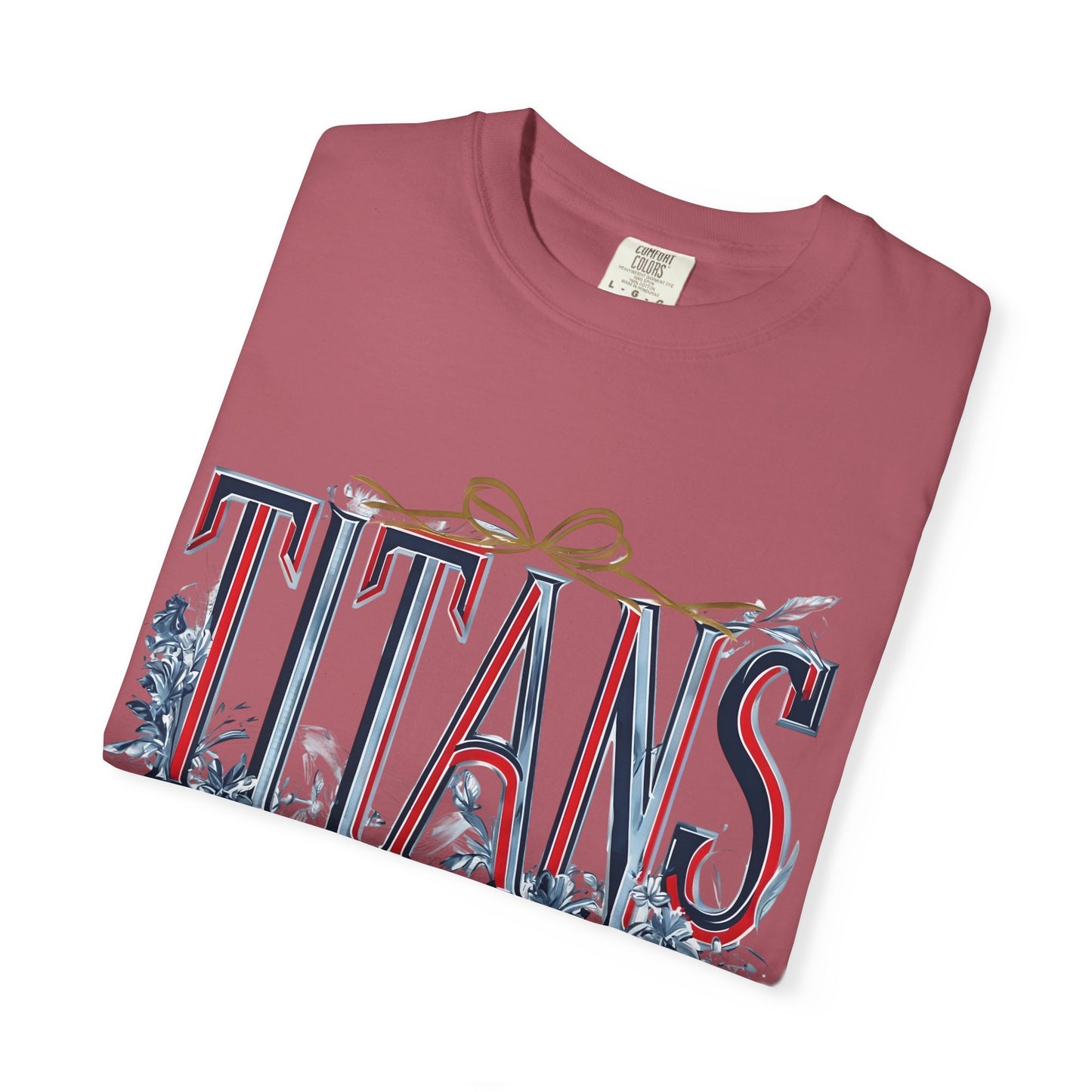 Floral Titans Garment-Dyed T-Shirt