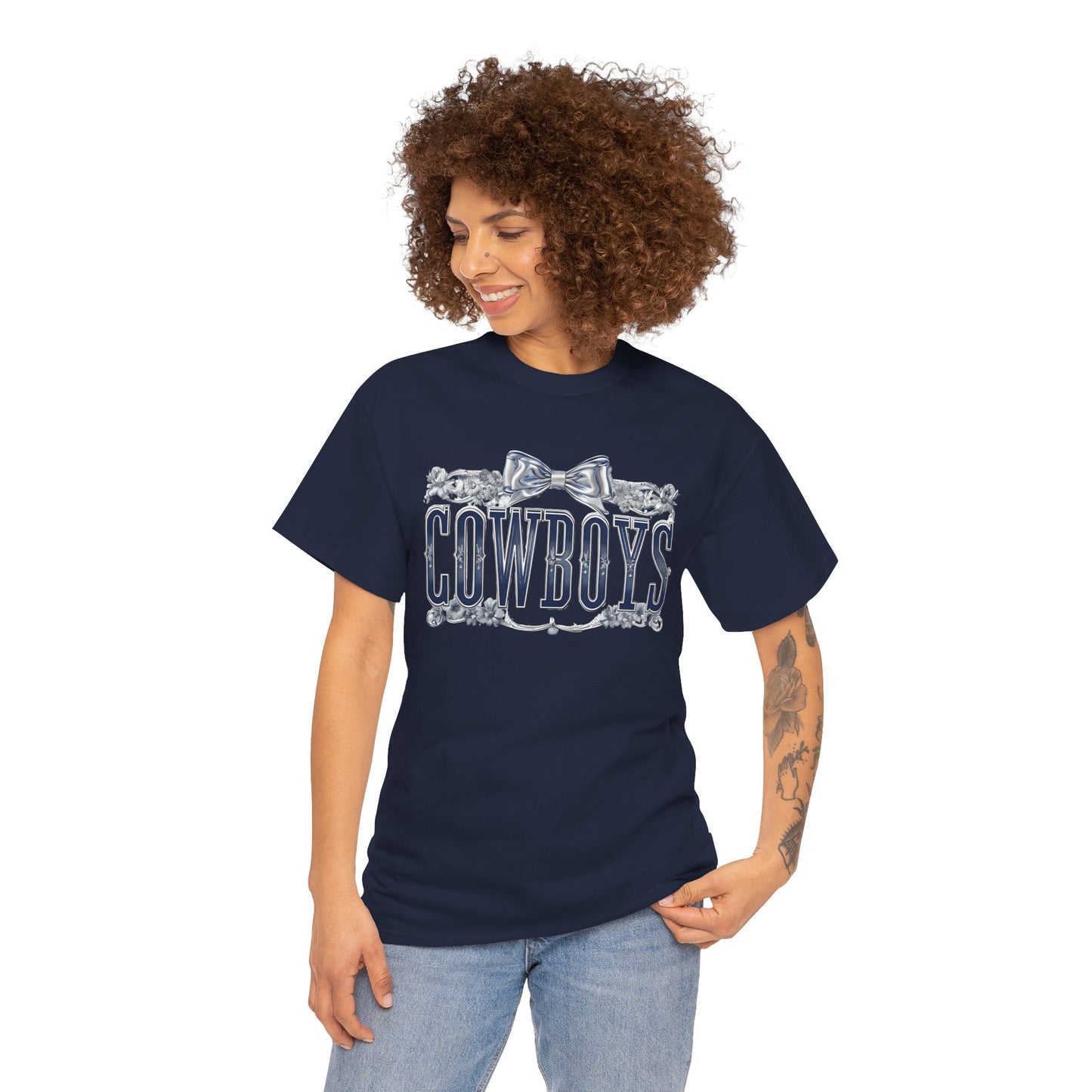 Cowboys Graphic Tee, Unisex Heavy Cotton Tee, Western Wear, Country Music Shirt, Rodeo Style T-Shirt, Gift for Cowboy Fans