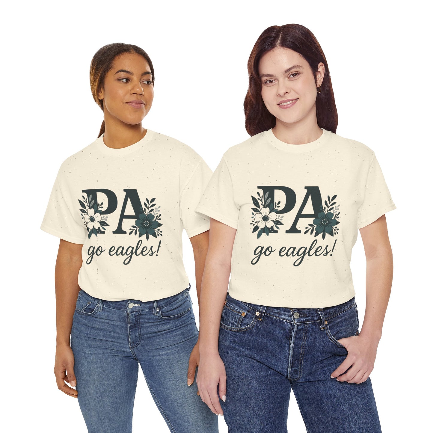 Floral PA Eagles Tee