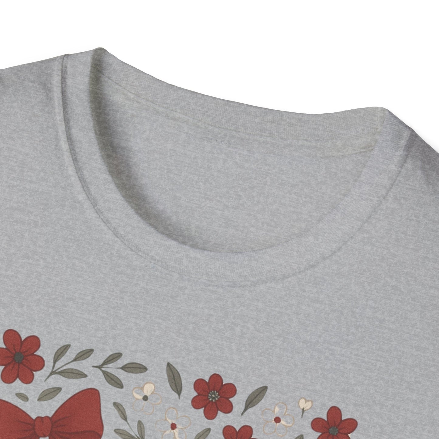 Alabama Floral Unisex T-Shirt, Southern Pride Shirt, Gift for Her, Travel Tee, Spring Apparel