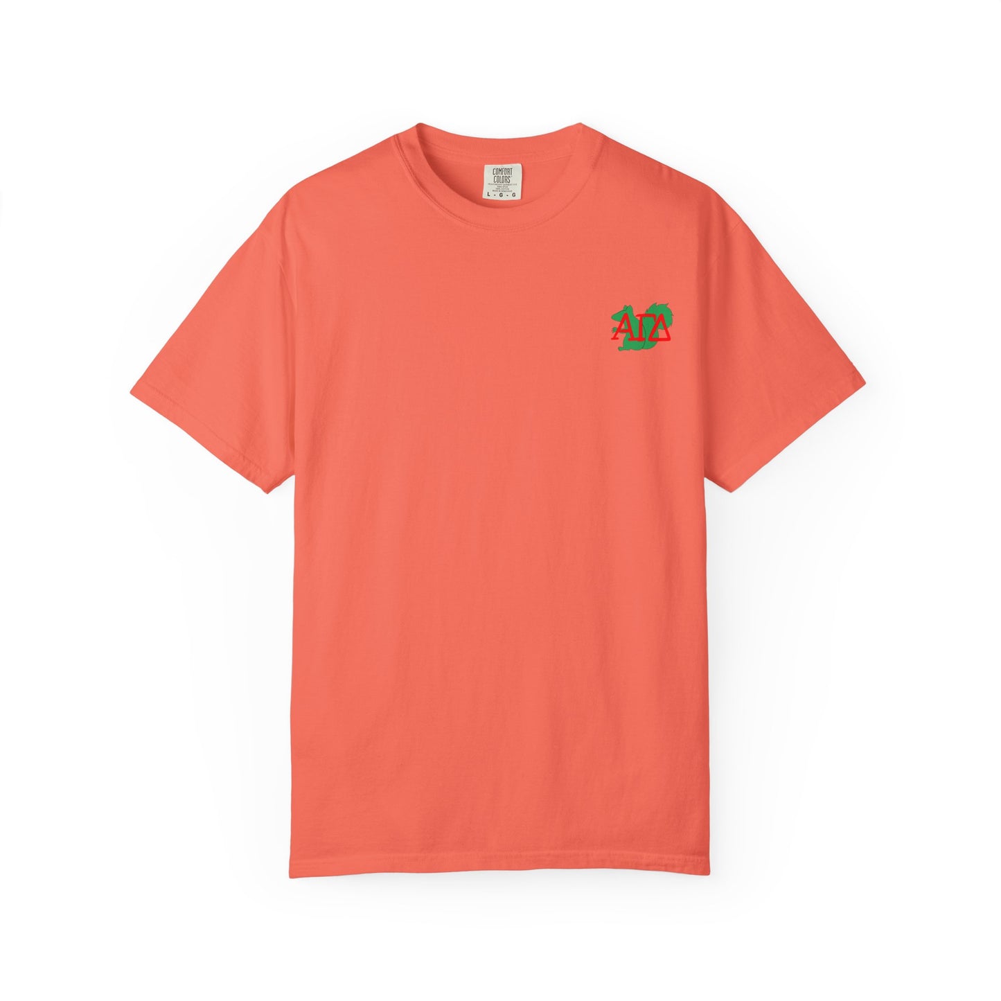 AGD Charming Sorority T-Shirt, Squirrel Design, Unisex Apparel, Perfect Gift, Casual Wear, College Life, Greek Life, Fraternity Events