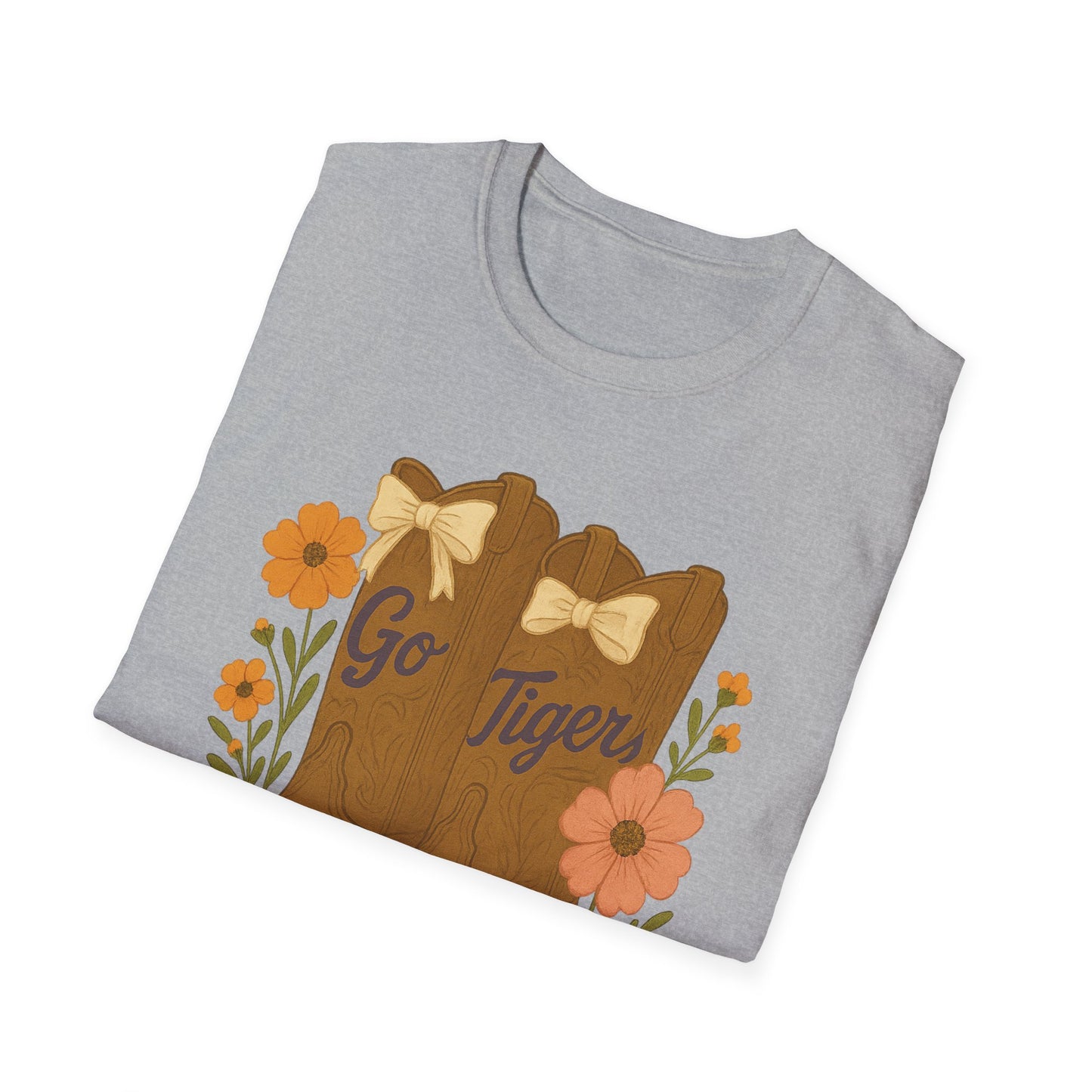 SC Tigers Country Boots Unisex T-Shirt | Cute Southern Style Tee, Go Tiger Shirt, Perfect for Game Day, Clemson Game Day, Graduation Gift, College Student Gift