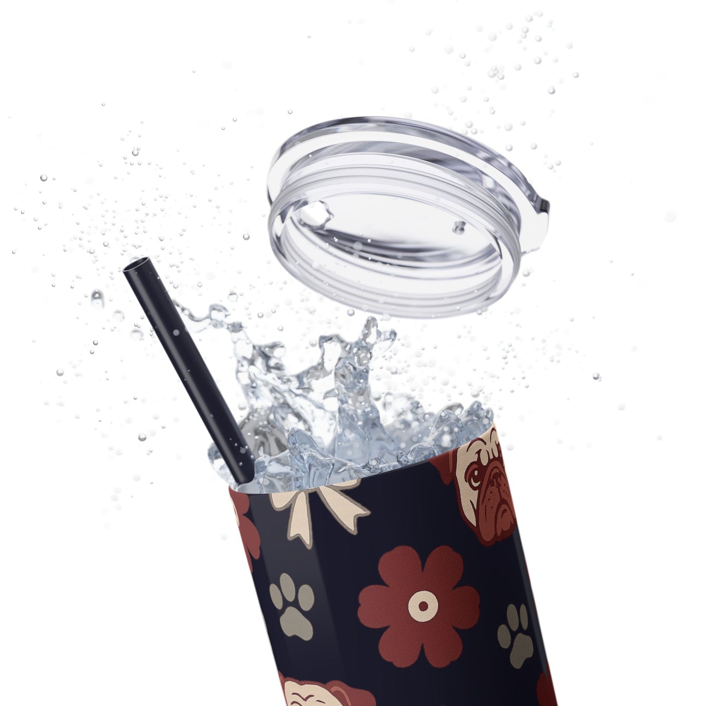 MS Bulldogs Skinny Tumbler, Graduation Gift, Mississippi Game Day, Go Dogs, Starkville, MS.