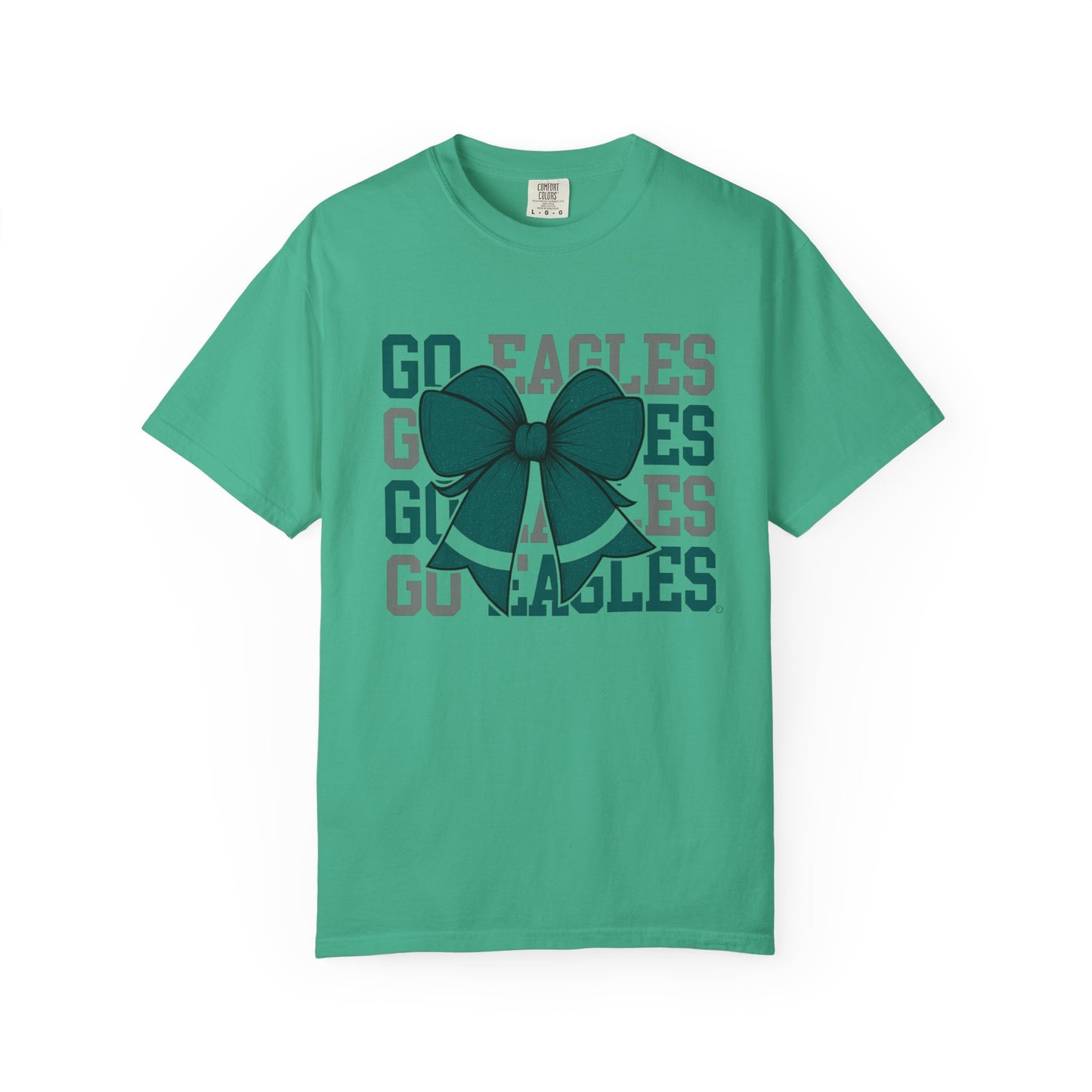 Cheerful Eagles T-Shirt, Unisex Sports Tee, Game Day Shirt, Football Fan Apparel, Gift for Sports Lovers