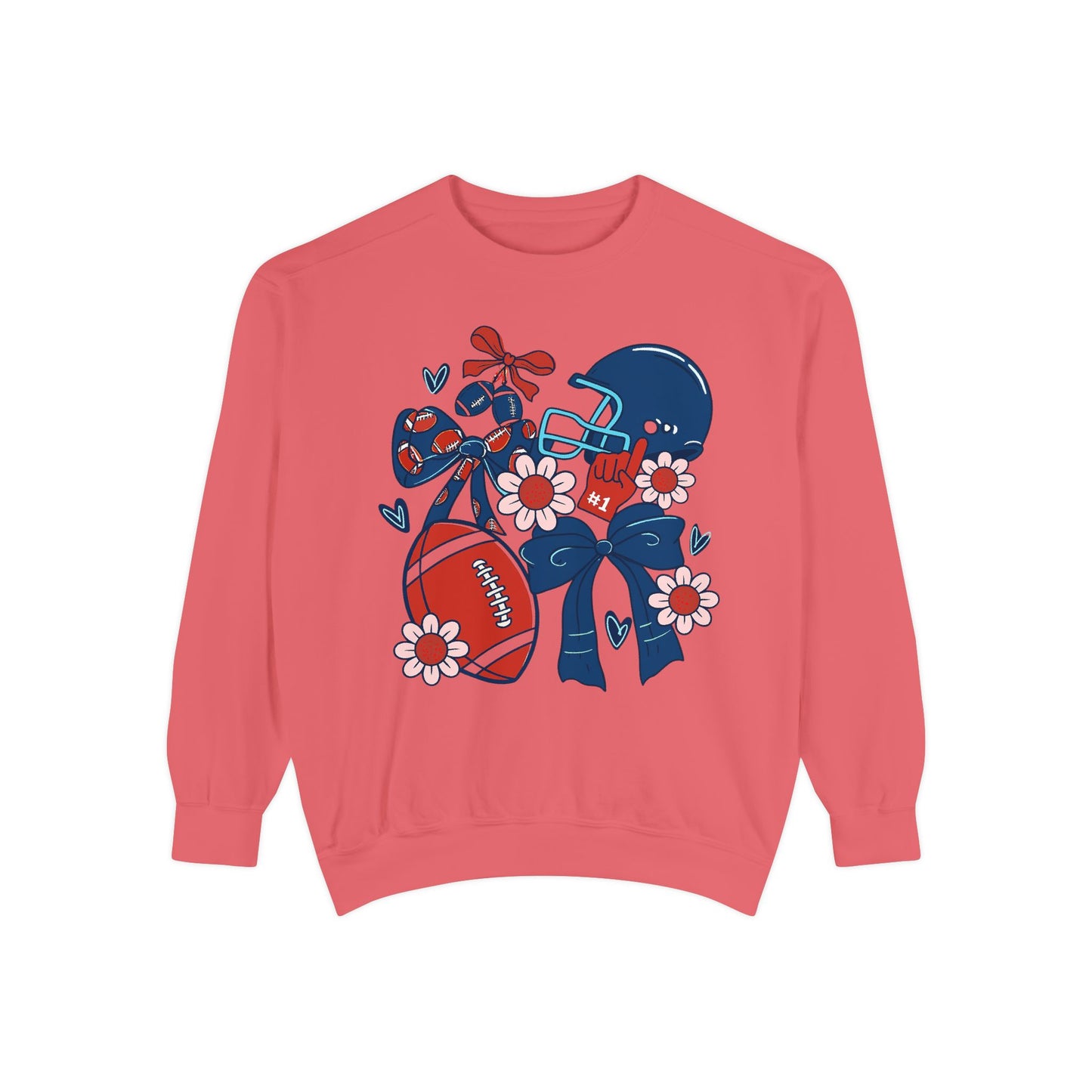 Football Game Day Unisex Sweatshirt - Comfort Colors