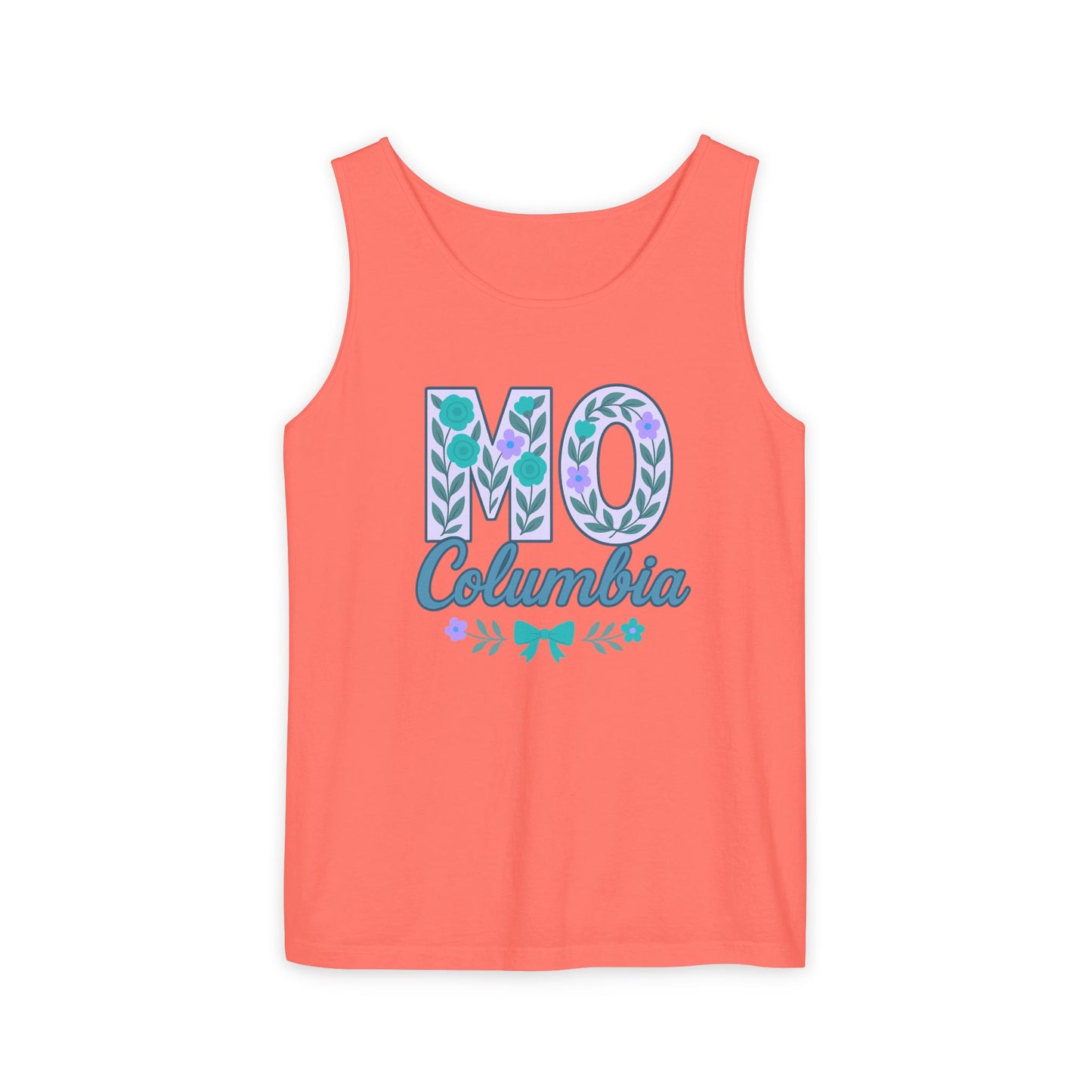 Missouri State Pride Tank Top, Unisex Summer Shirt, Columbia MO Graphic Tee, Comfort Colors, Graduation Gift