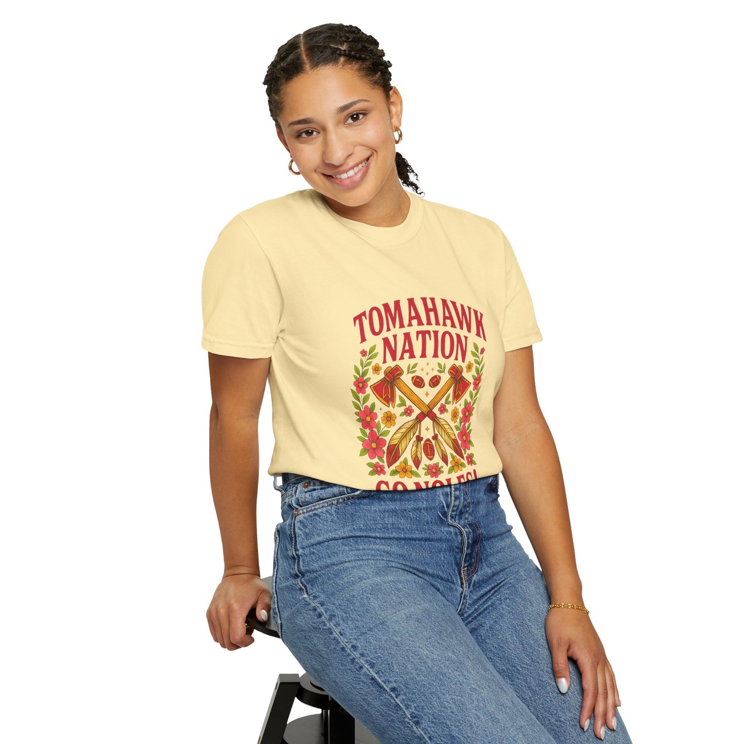 Tomahawk Nation Unisex T-shirt | Go Noles Vintage Style Tee, Perfect for Game Day, College Spirit Wear, Football Fans, Sports Apparel