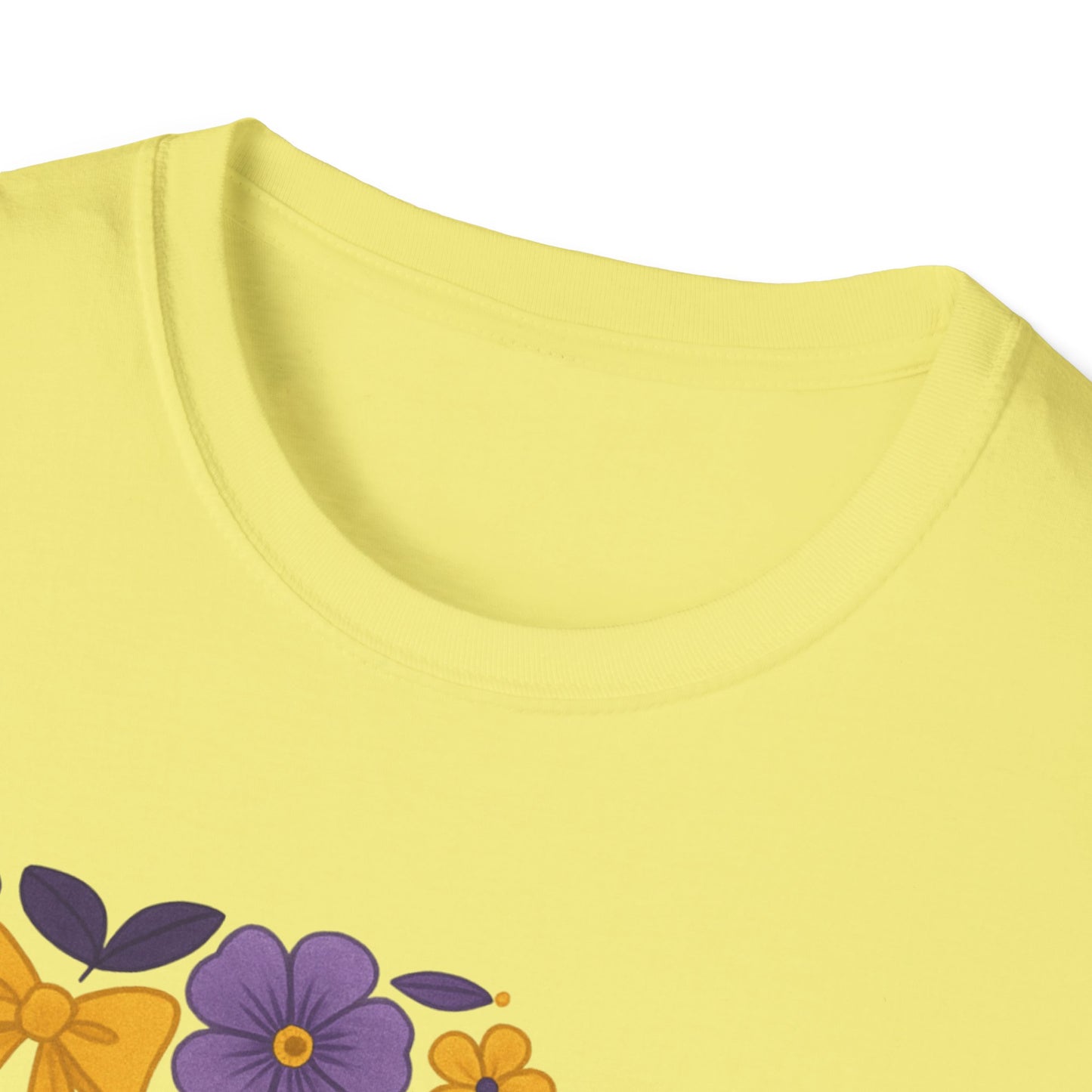 Louisiana Floral Graphic Tee, Casual Unisex T-Shirt, Spring Fashion, Gift for Nature Lovers, Summer Outfit, Southern Pride