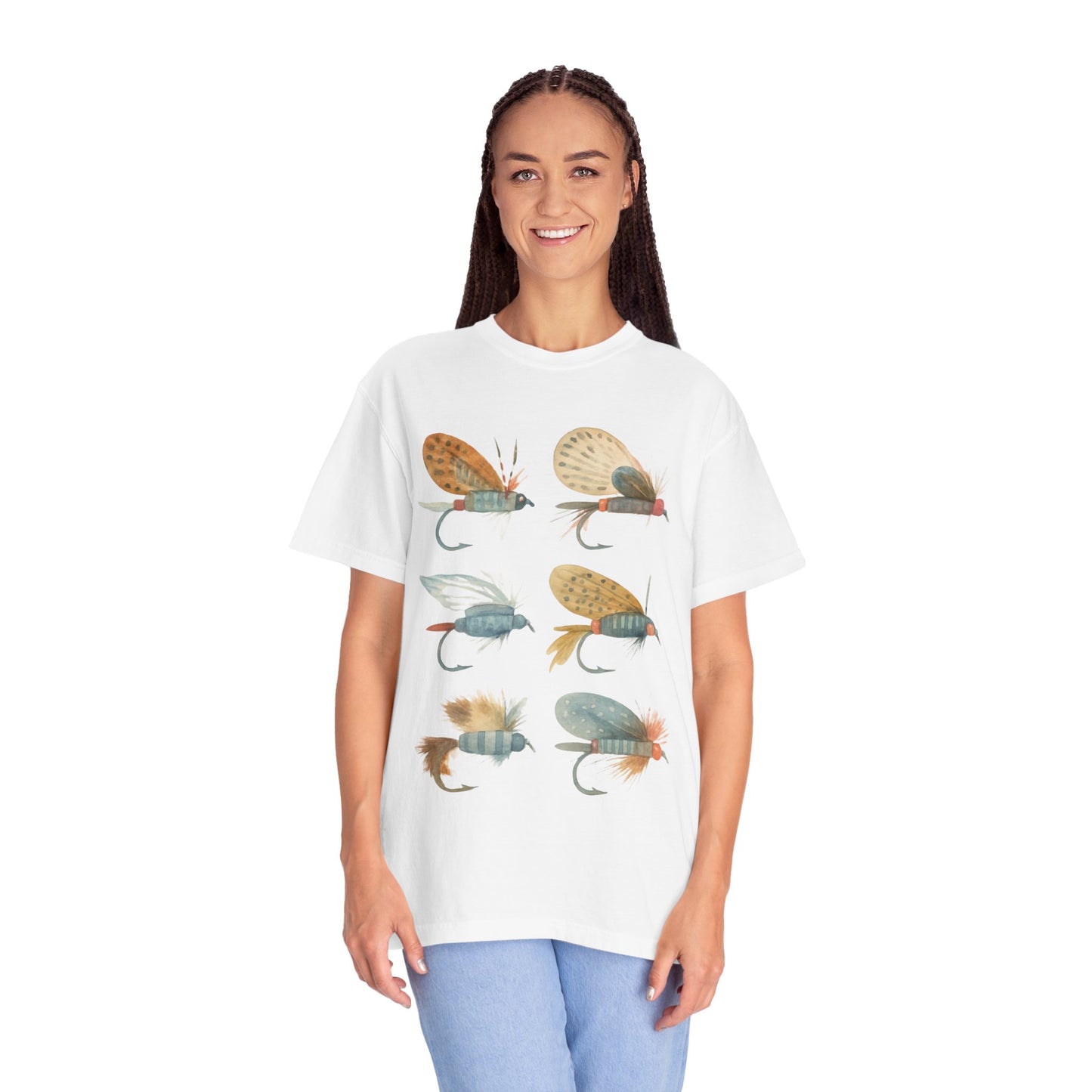 Fly Fishing T-Shirt | Nature Lover Gift | Comfort Colors Tee