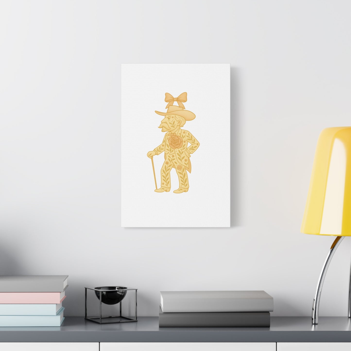 Coquette Colonel Rebel Canvas Wall Art