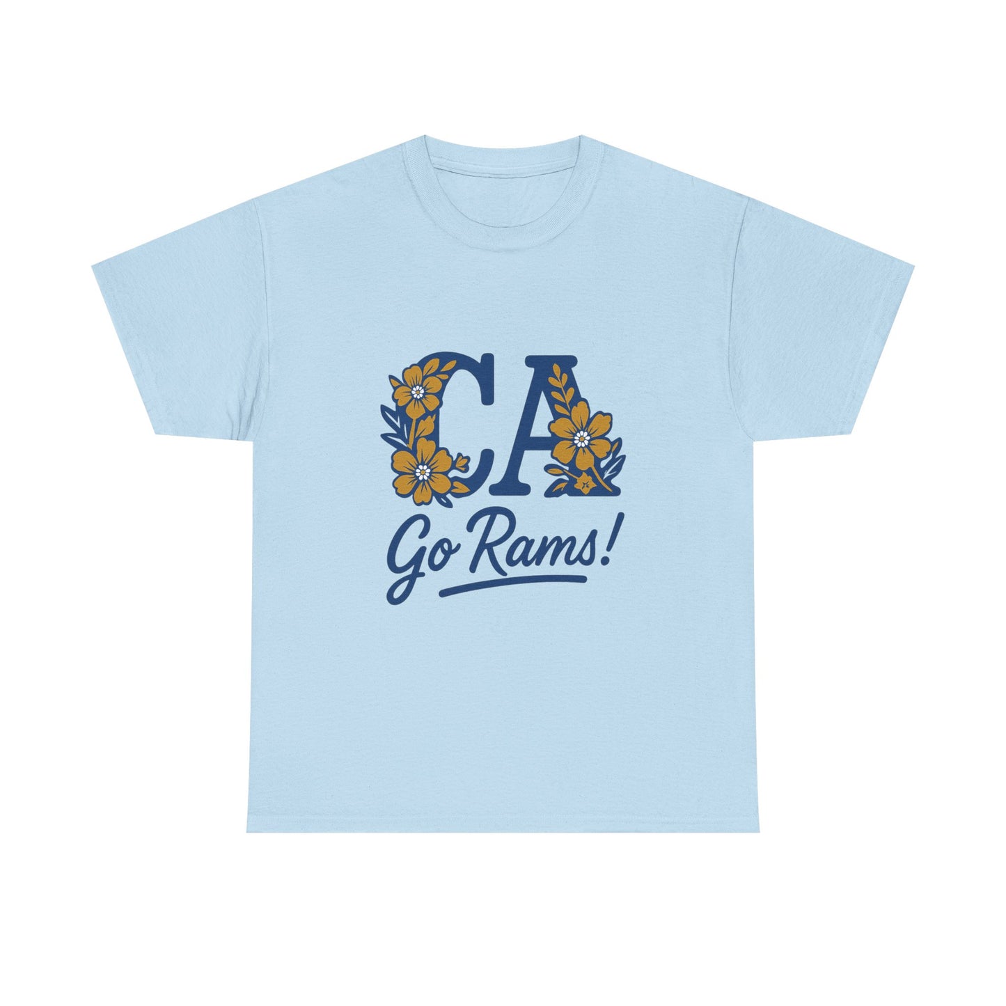 CA Rams Floral Tee