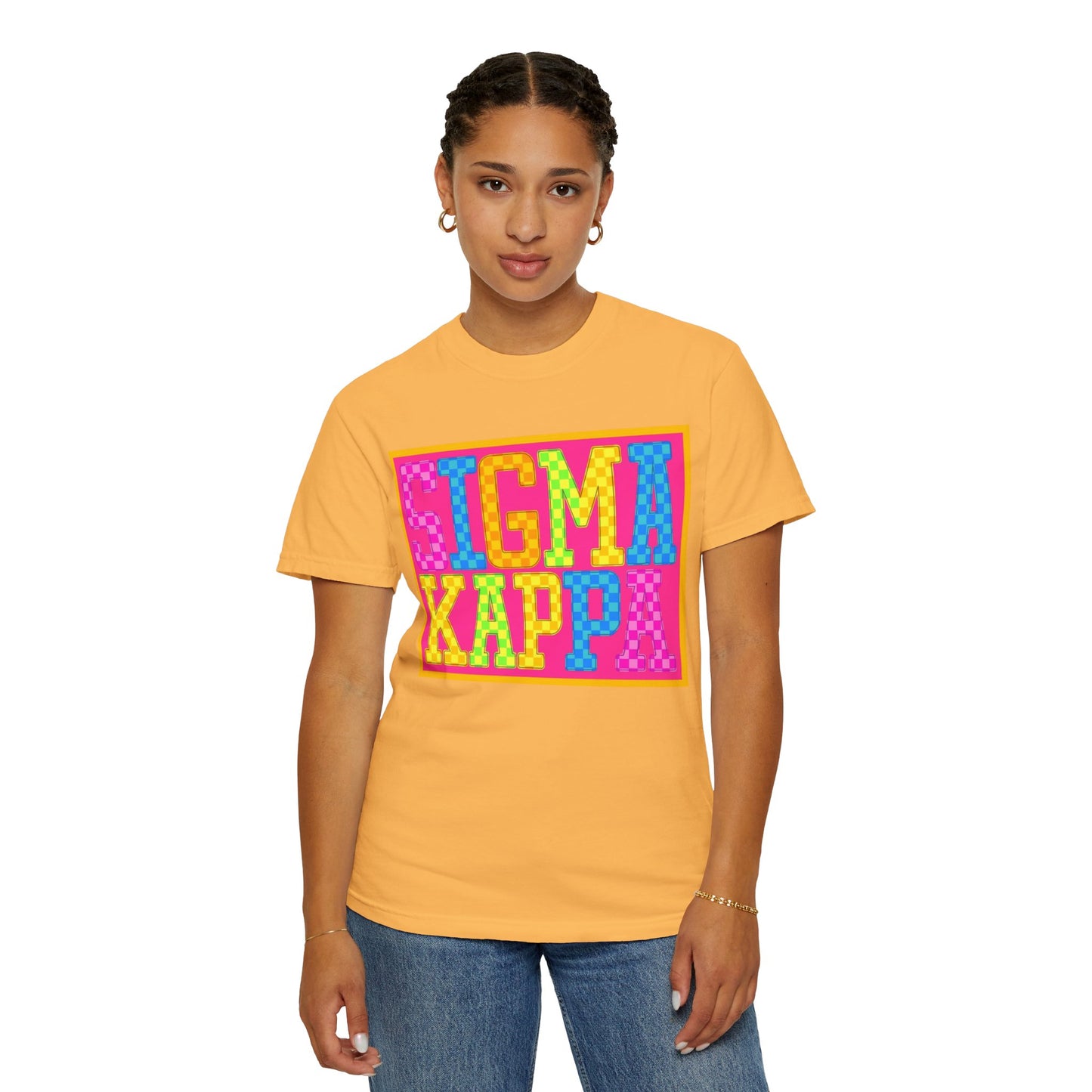 Colorful Sigma Kappa T-Shirt | Sorority Apparel