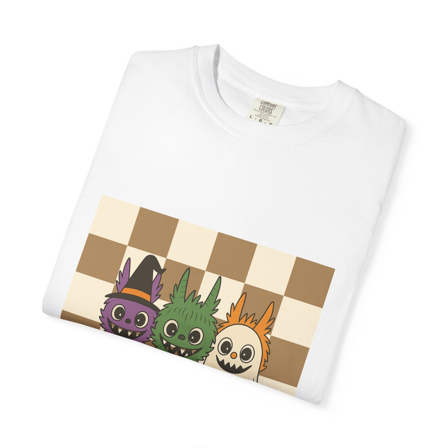 Cute Halloween Monster T-Shirt, Spooky Graphic Tee, Fall Apparel, Unisex Shirt, Trick or Treat, Halloween Party Outfit