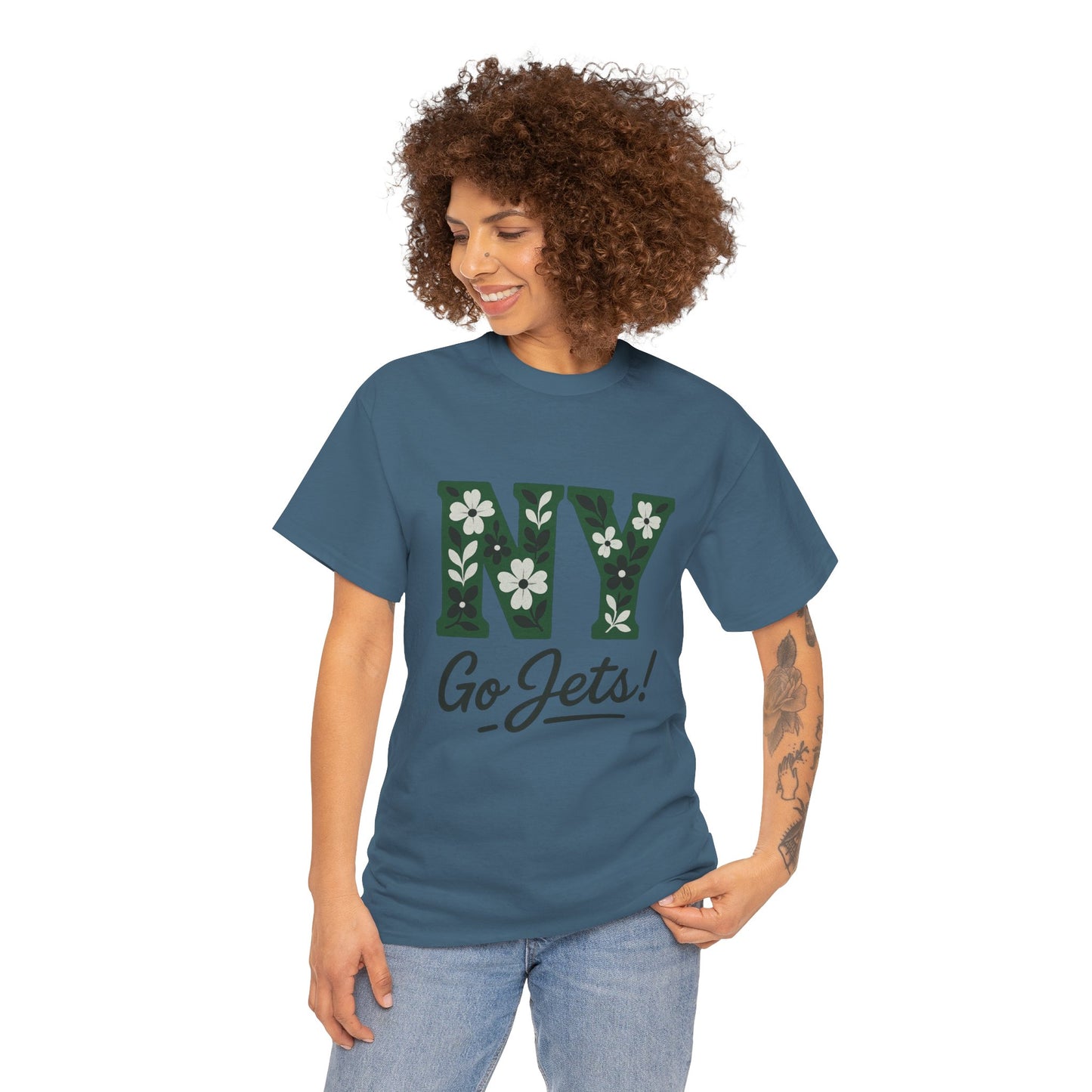 NY Go Jets Unisex Tee | Game Day Sports Fan Apparel