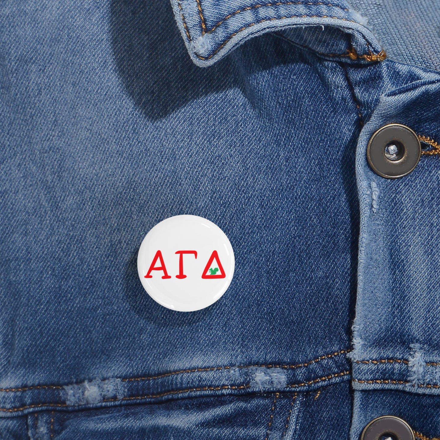 AGD Cute Round Pins for Personalization, Customizable Lapel Pins for Events, Fashion Accessories, Badge Gifts