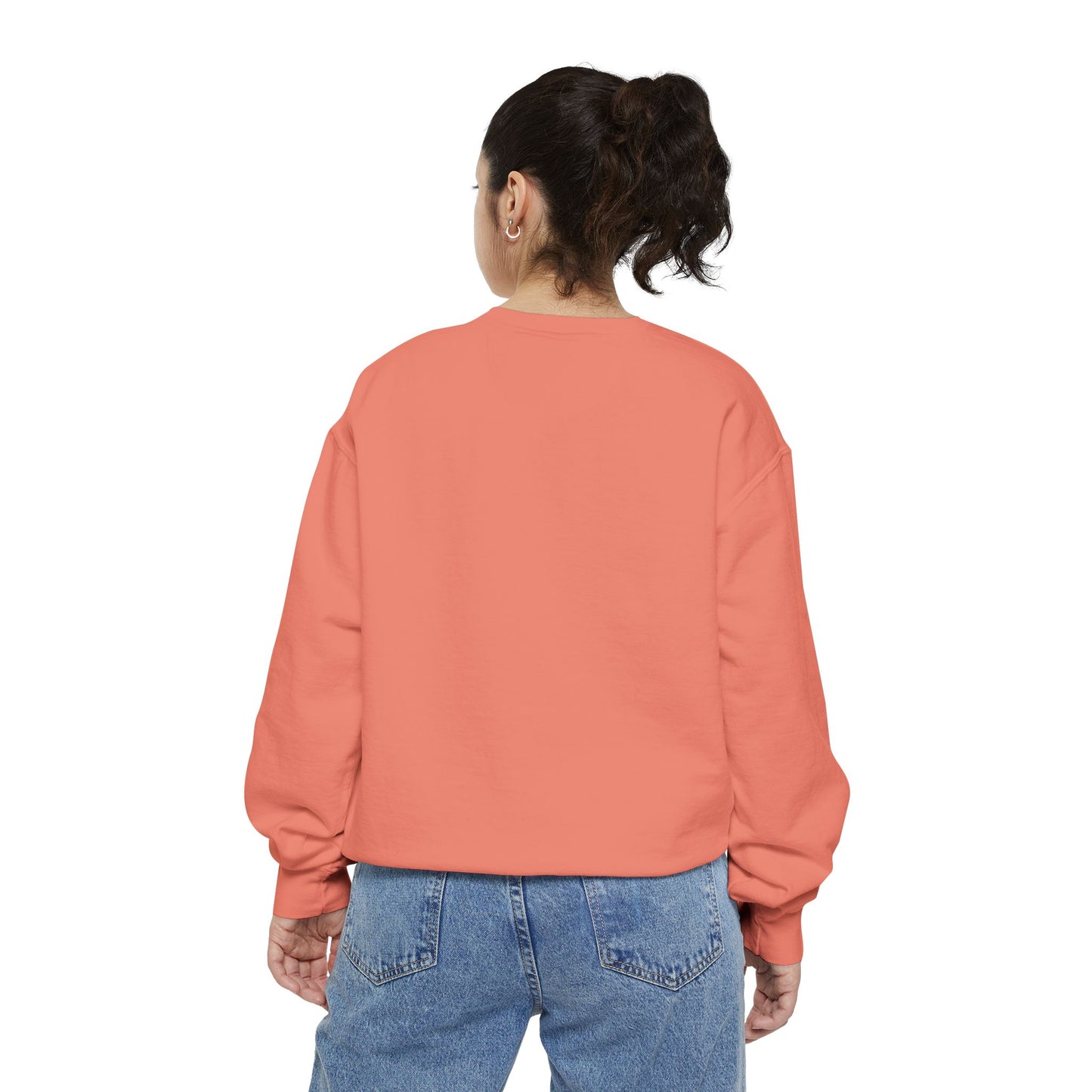 AlphaChi Garment-Dyed Sweatshirt, Sorority Sweatshirt, Personalized Gift, College Apparel, Comfortable Crewneck, Trendy Fashion
