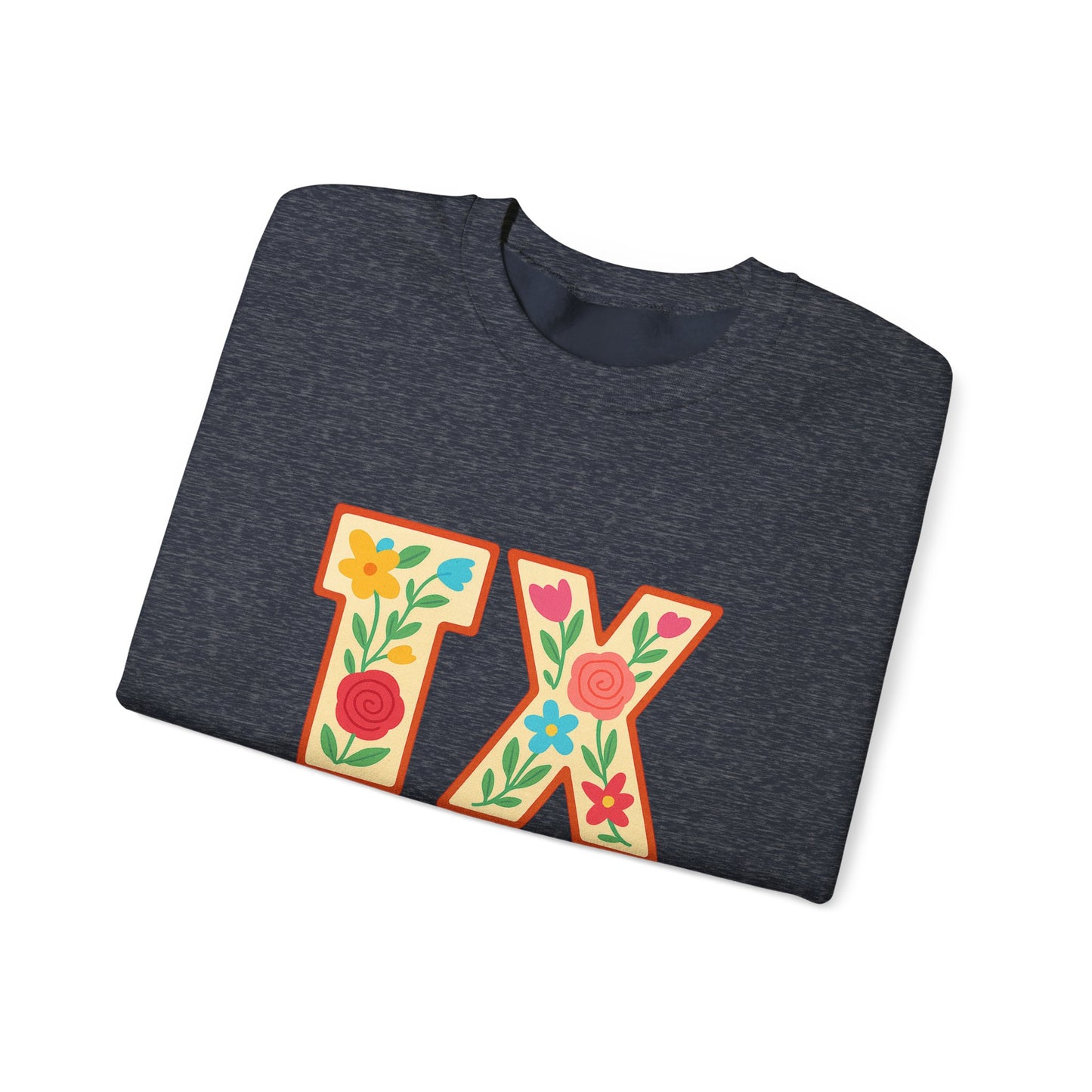 TX Hook'em Unisex Crewneck Sweatshirt | Cozy Texas Pride Apparel, Perfect for Game Day, Casual Outfits, Gifting