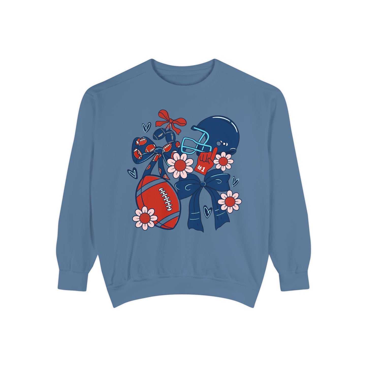 Football Game Day Unisex Sweatshirt - Comfort Colors