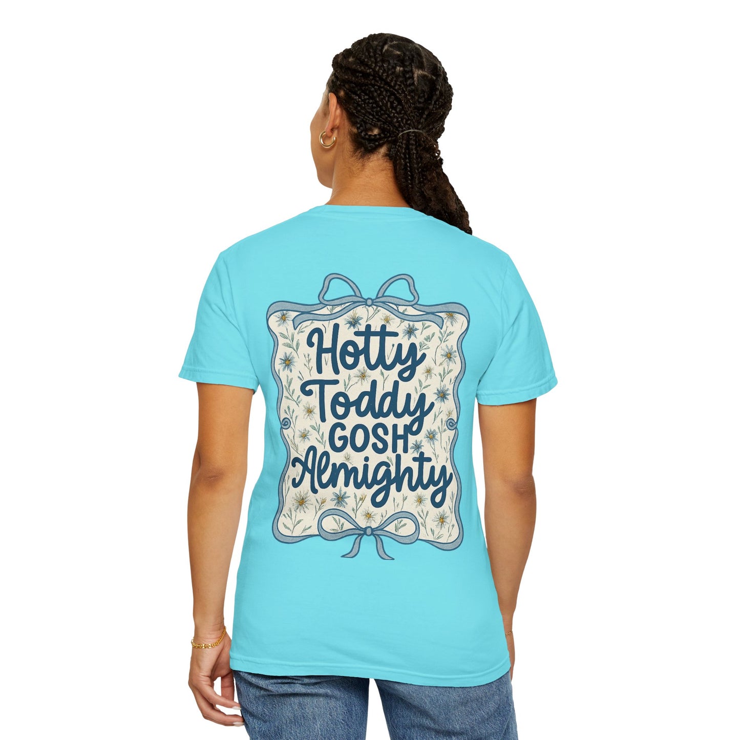 Gosh Almighty Unisex Garment-Dyed T-Shirt, Cozy Casual Wear, Perfect Gift for Fans, Summer Style, College Spirit Apparel, Outdoor Events