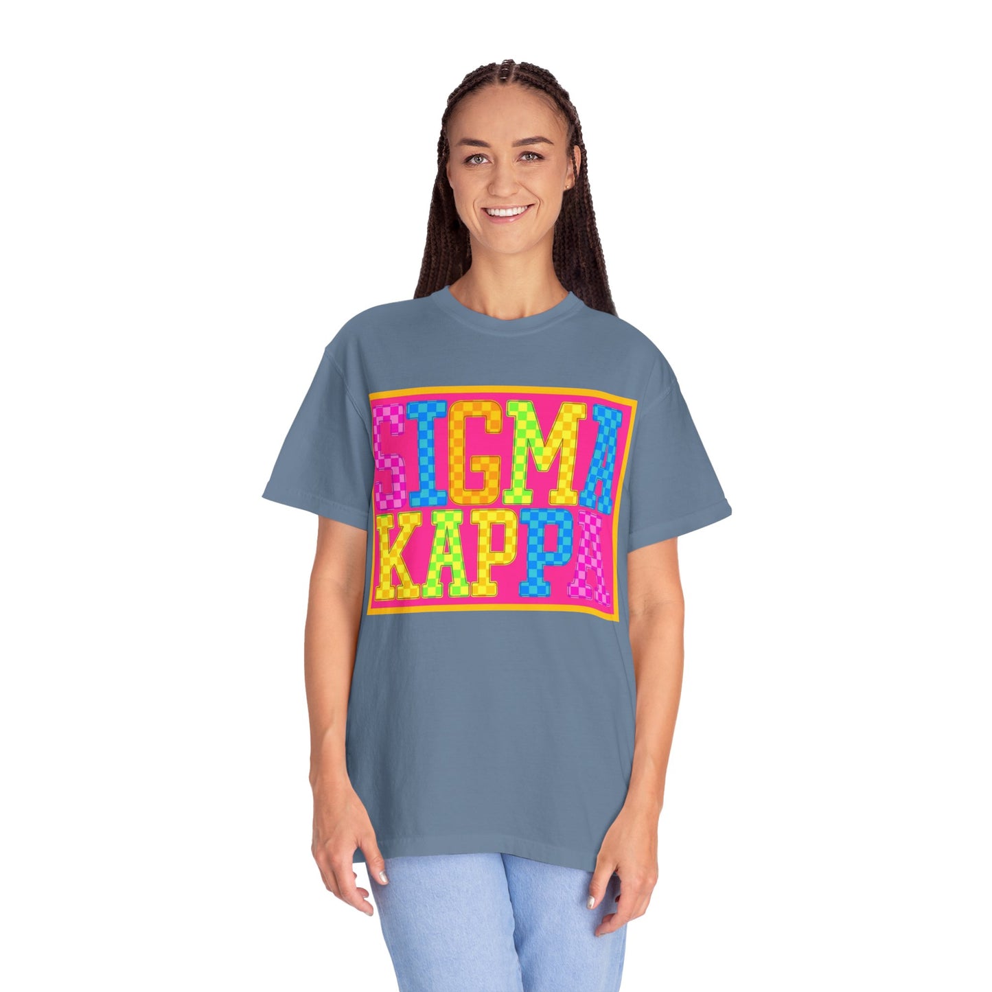 Colorful Sigma Kappa T-Shirt | Sorority Apparel