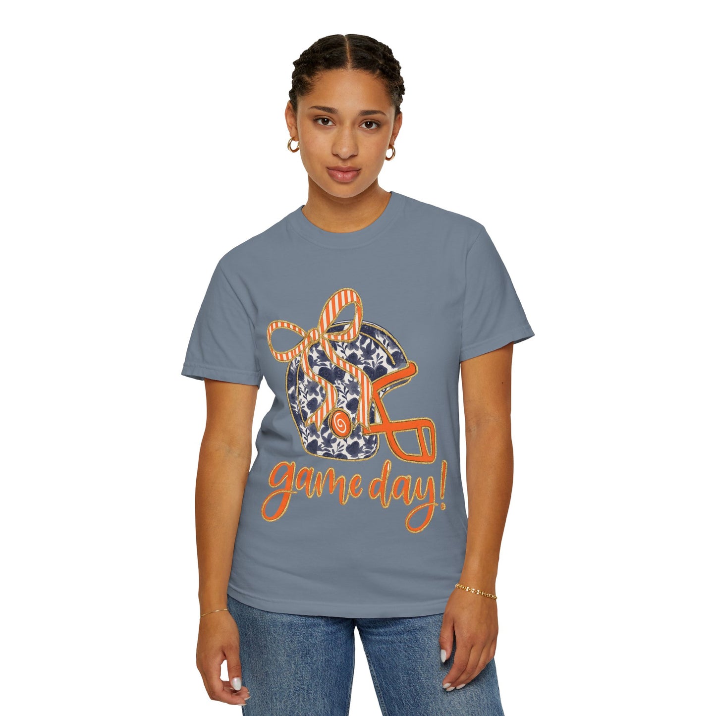 Game Day Coquette Style, Football Helmet T-Shirt | Unisex Sports Tee for Football Fans | Perfect for Tailgating, Game Everyday Wear
